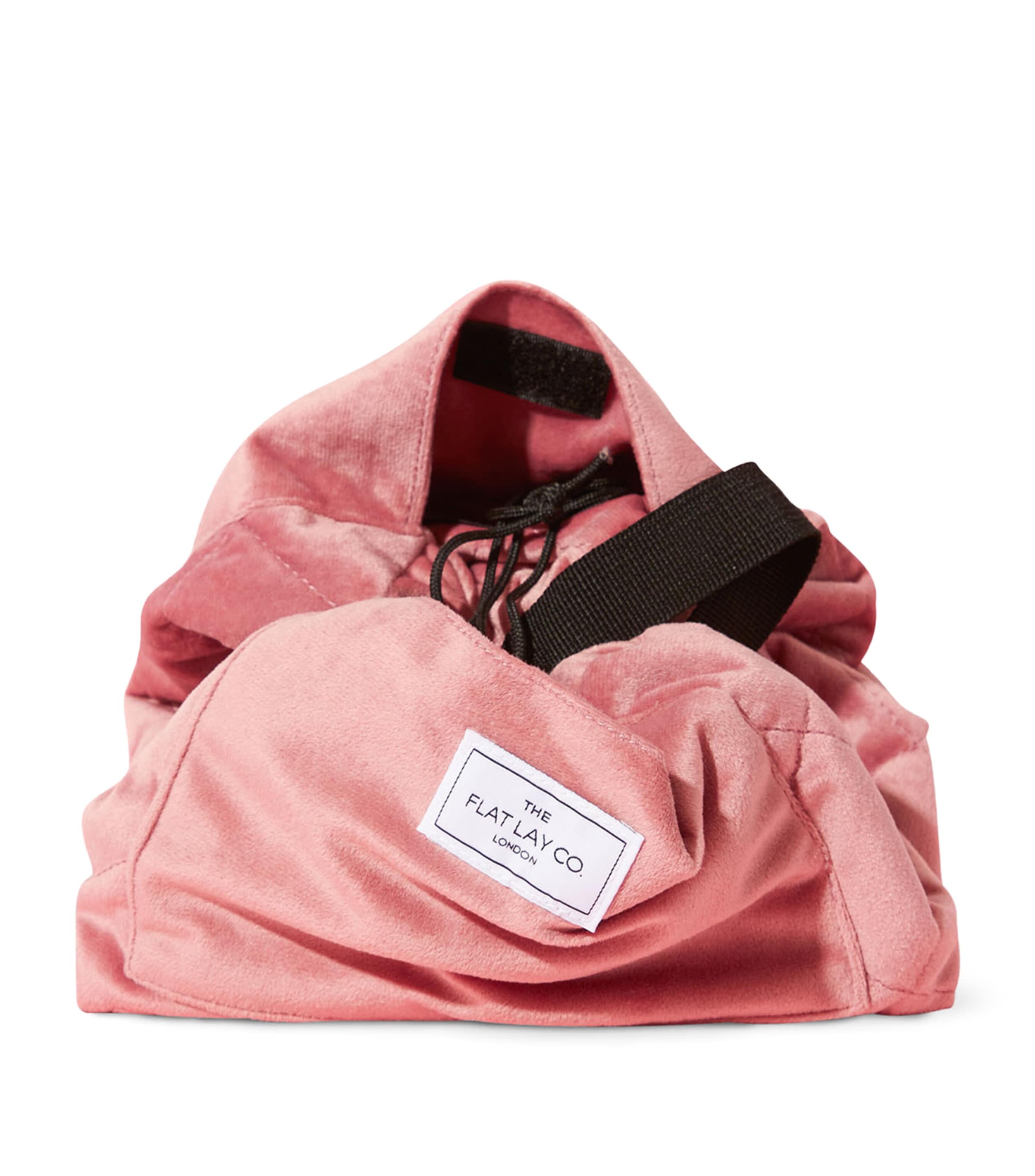 Velvet Drawstring Make-Up Bag PINK VELVET Image 4