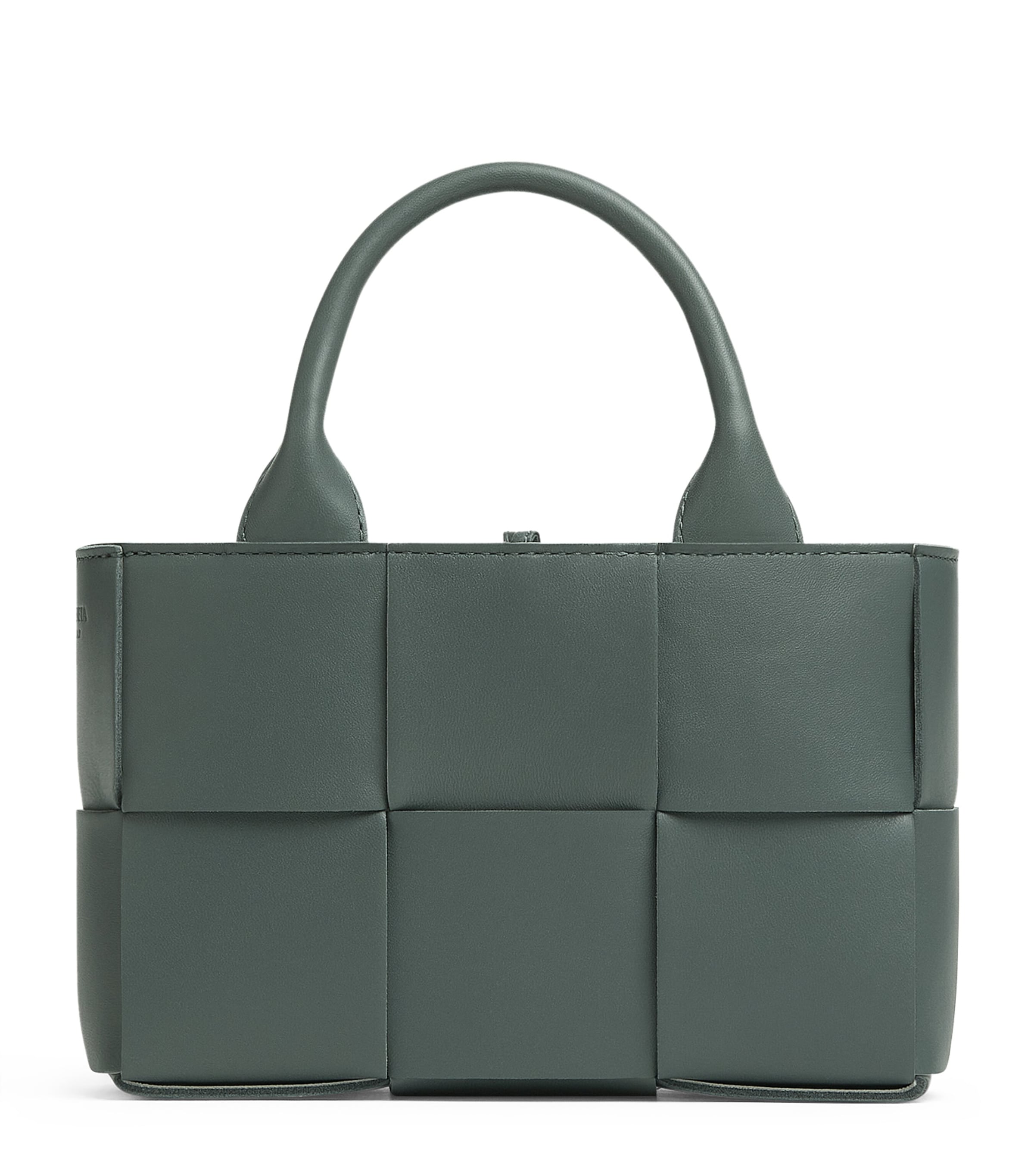 Bottega Veneta Candy Leather Arco Tote Bag In Gray