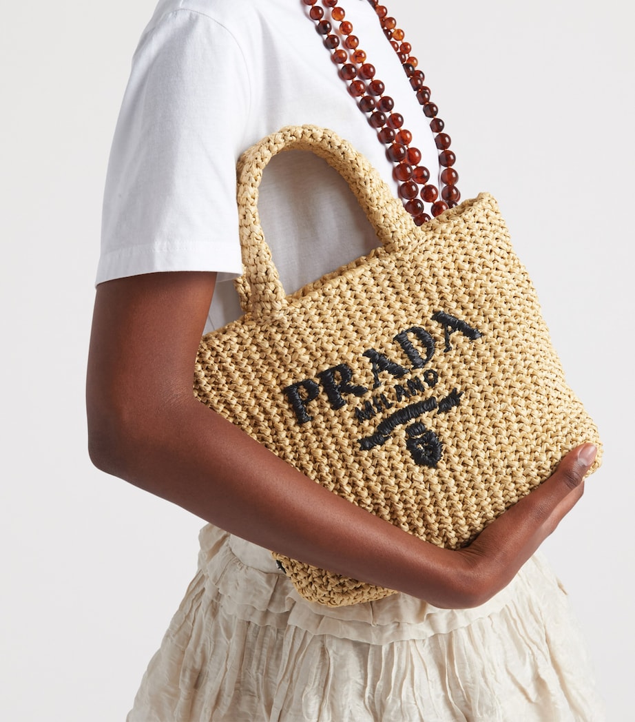 Small Crochet Tote Bag F0018 Image 8