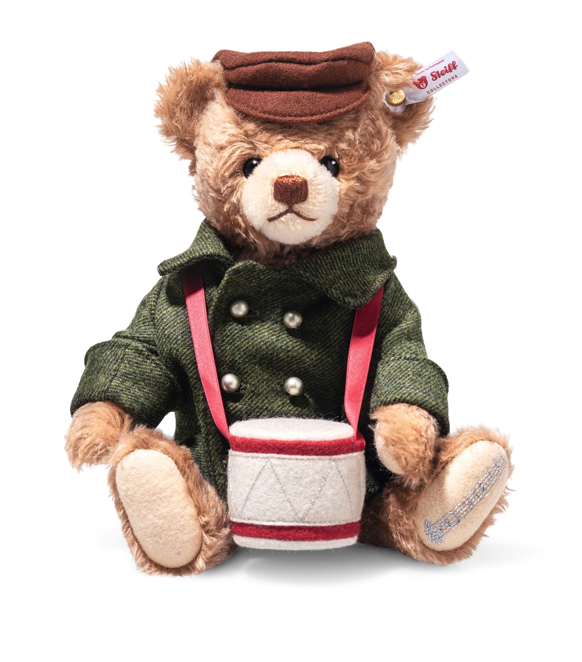 Steiff Little Drummer Boy Bear (28cm) | Kids New In | Toys | Bears & Soft Toys | Designers | Steiff