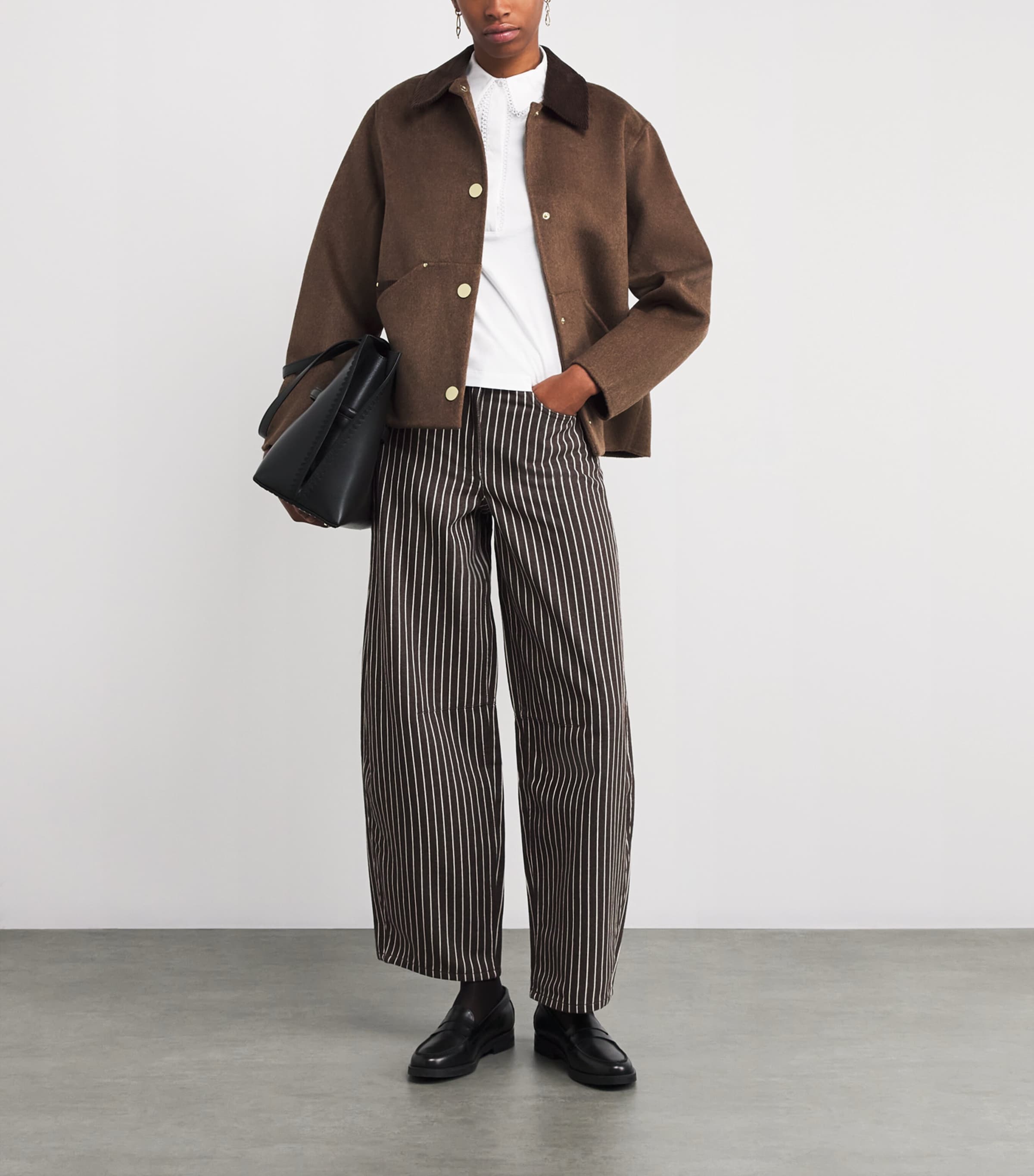 Cotton Collared Tank Top FRESH WHITE Image 2