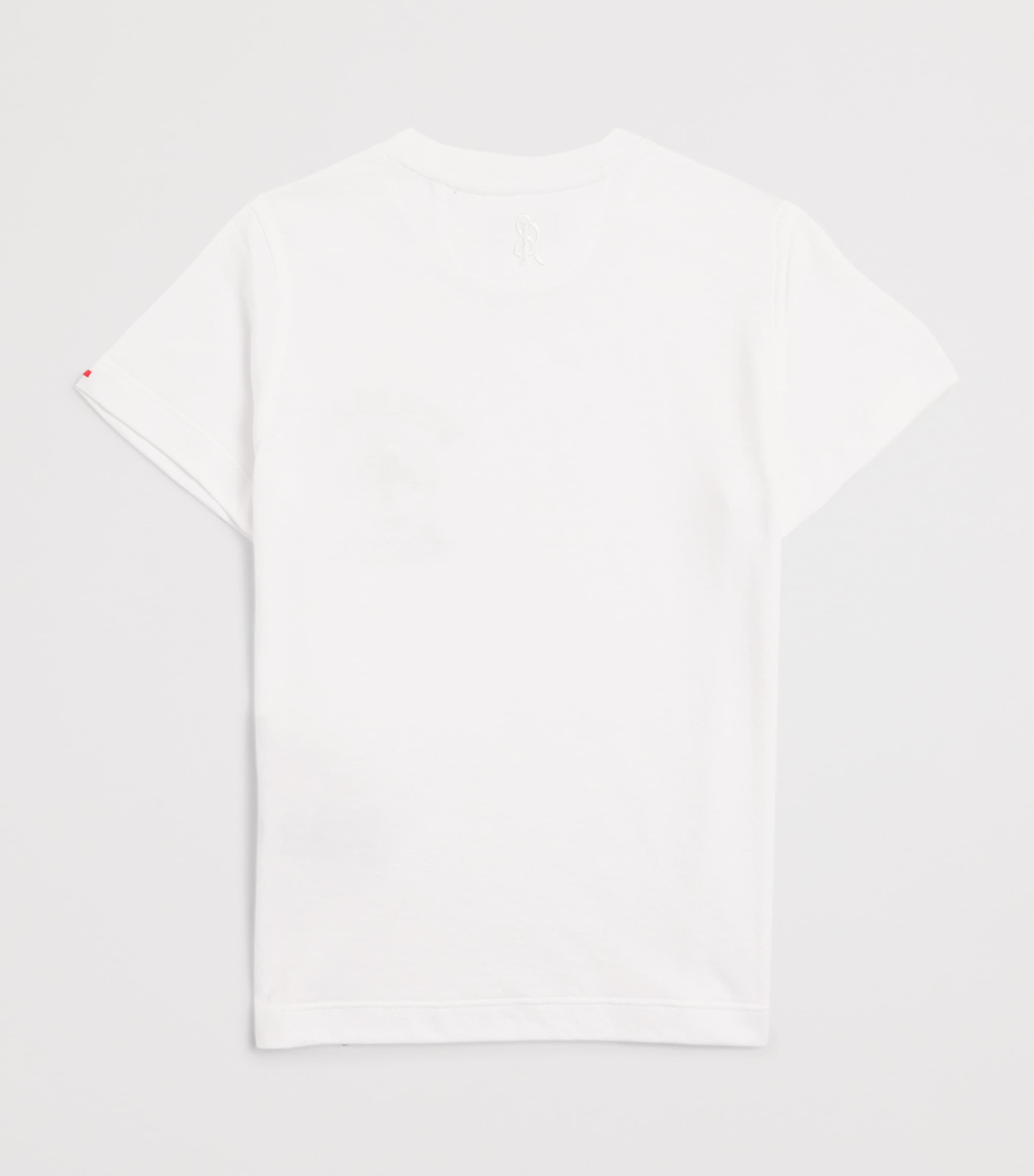 Stefano Ricci Kids Cotton-Modal Logo T-Shirt (4-16 Years) C. White Image 2