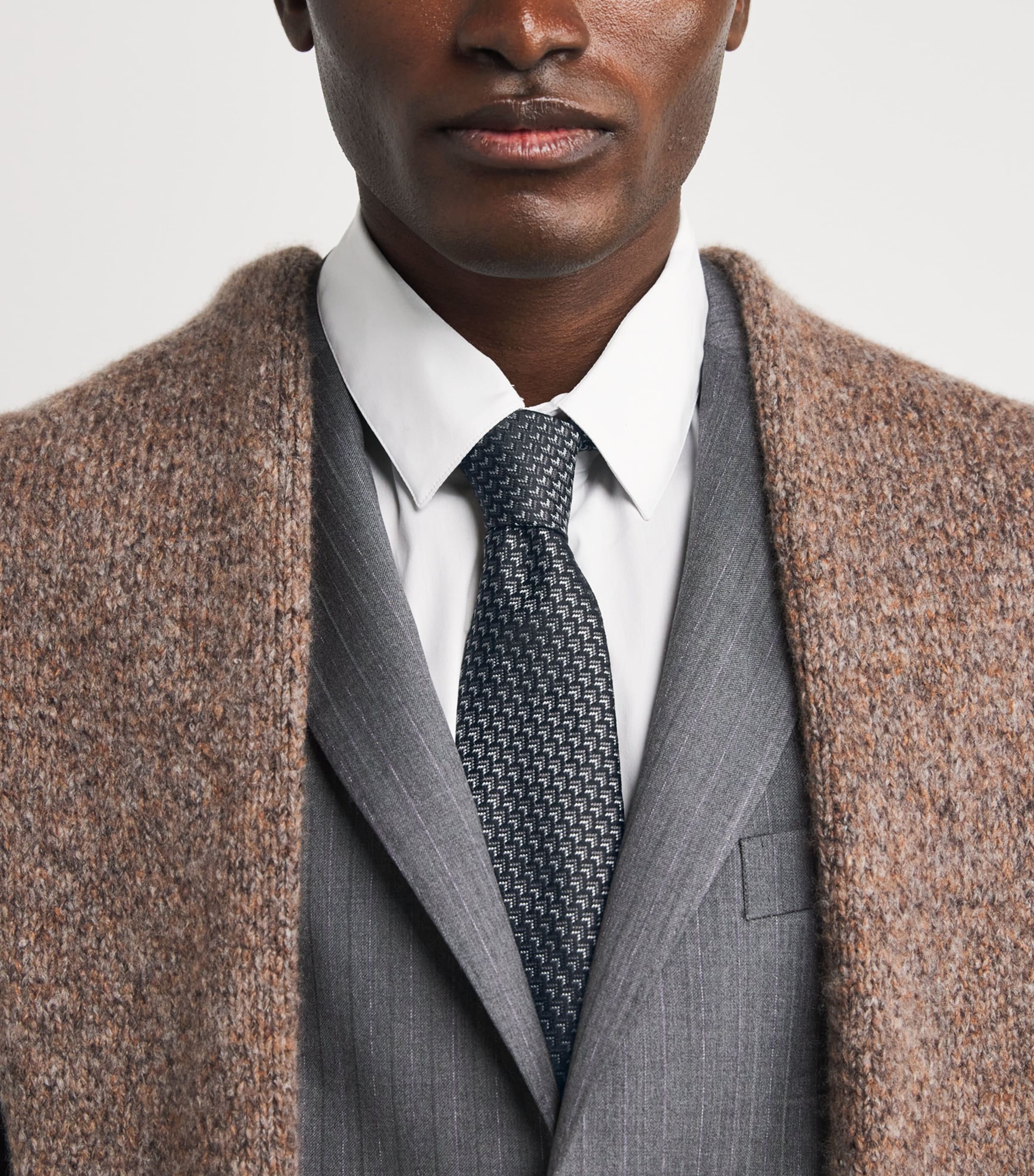 Silk Herringbone Tie FC027 Image 2