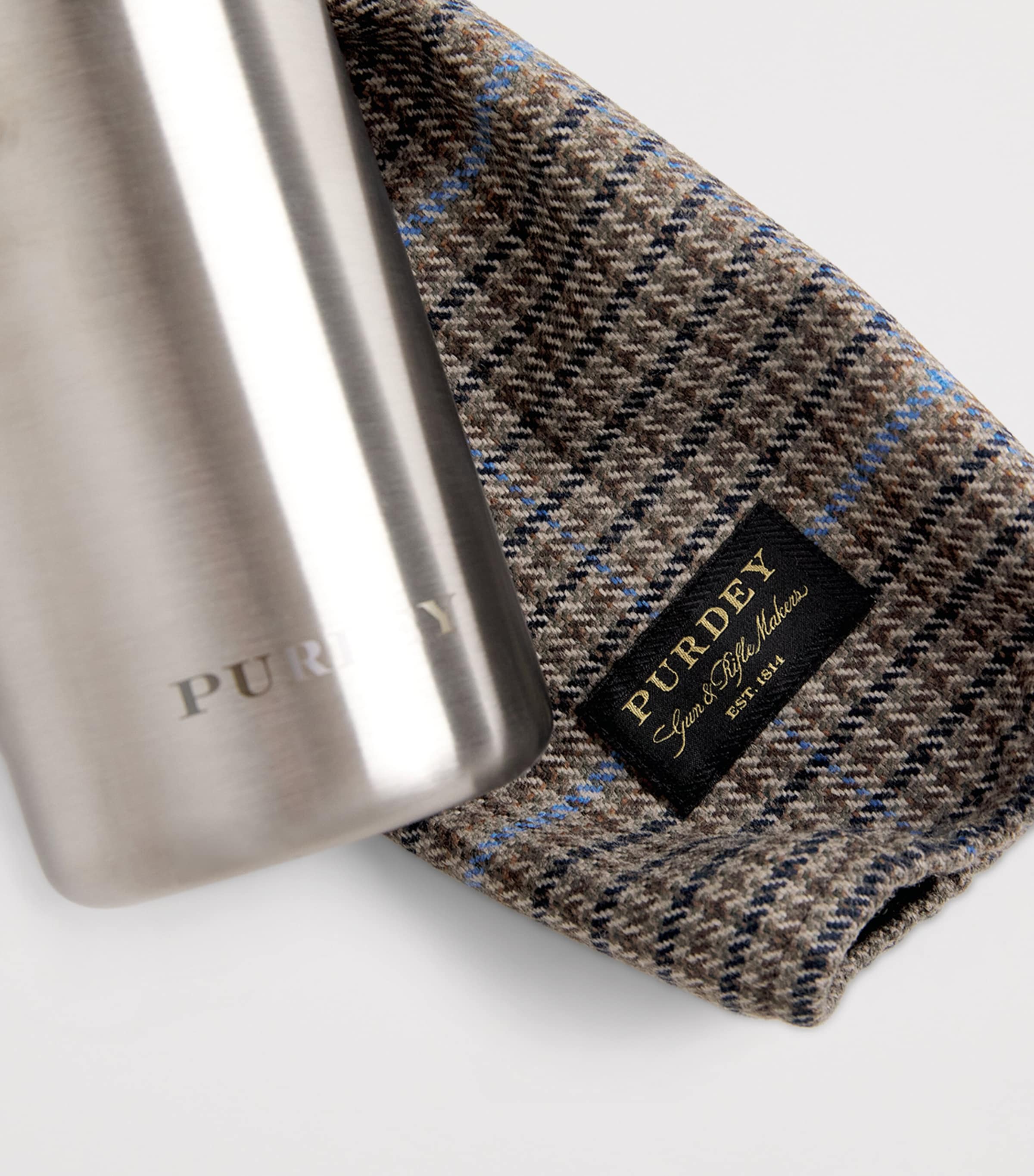 Purdey Tweed Insulated Flask (500ml) Tmc Image 2