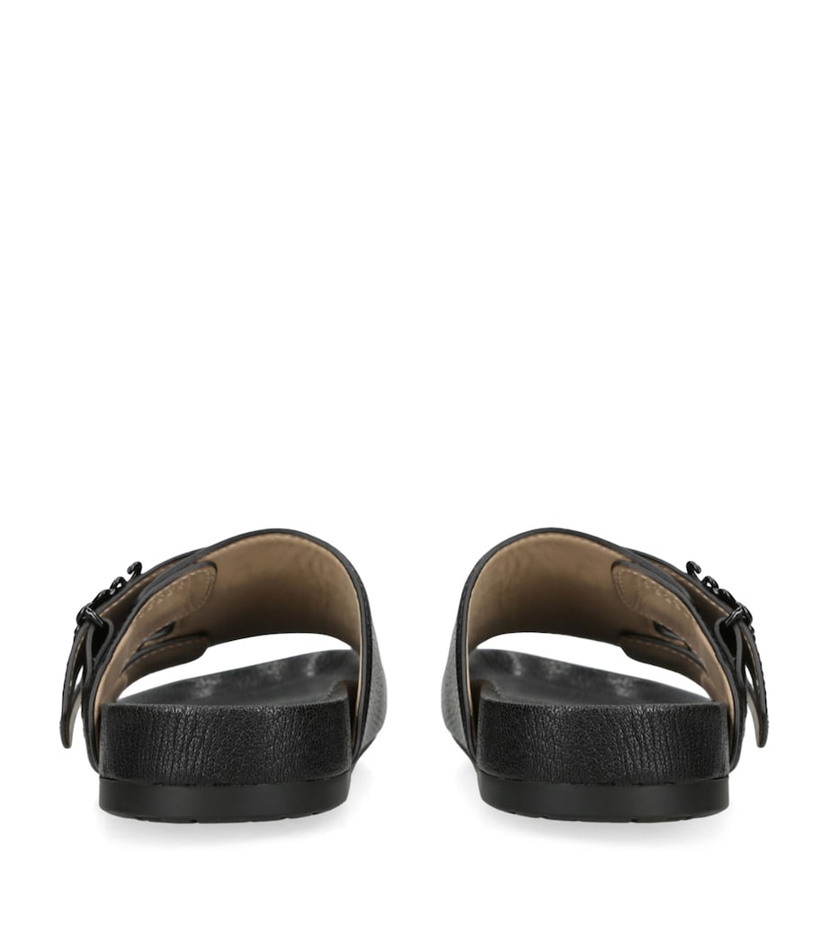 Leather Ease Sandals BLACK Image 2