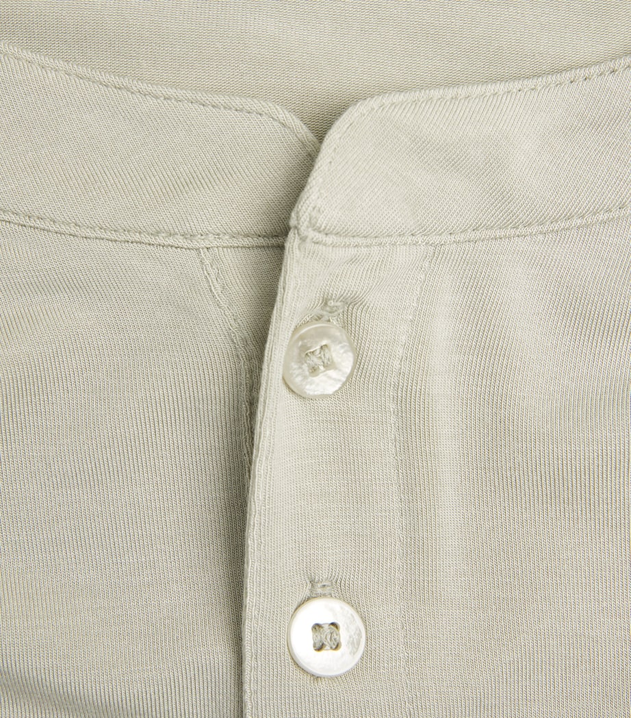 Eberjey Mens Modal Henry Long Pyjama Set Sandstone Image 5