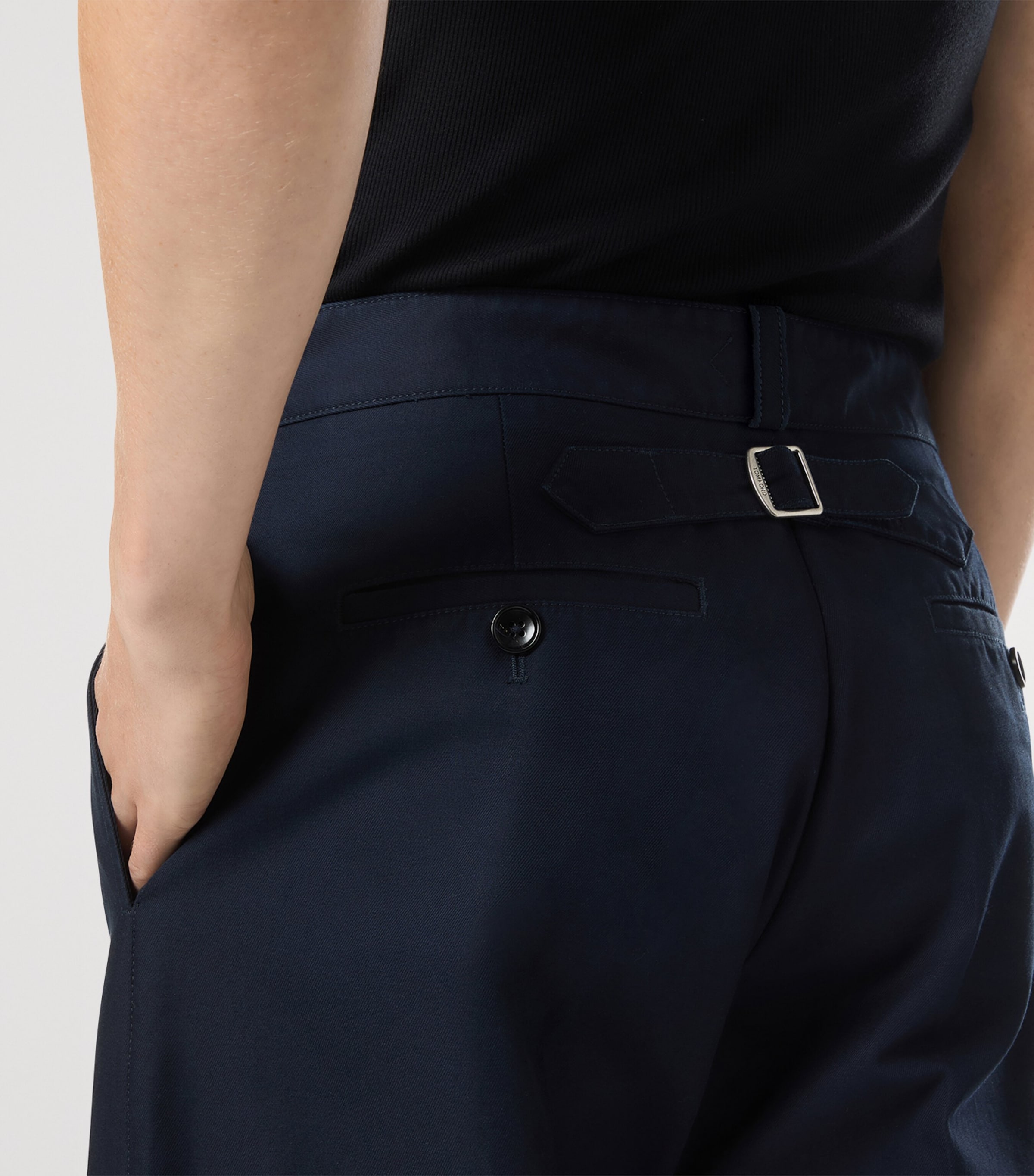 Cotton Tailored Trousers UCC Image 6