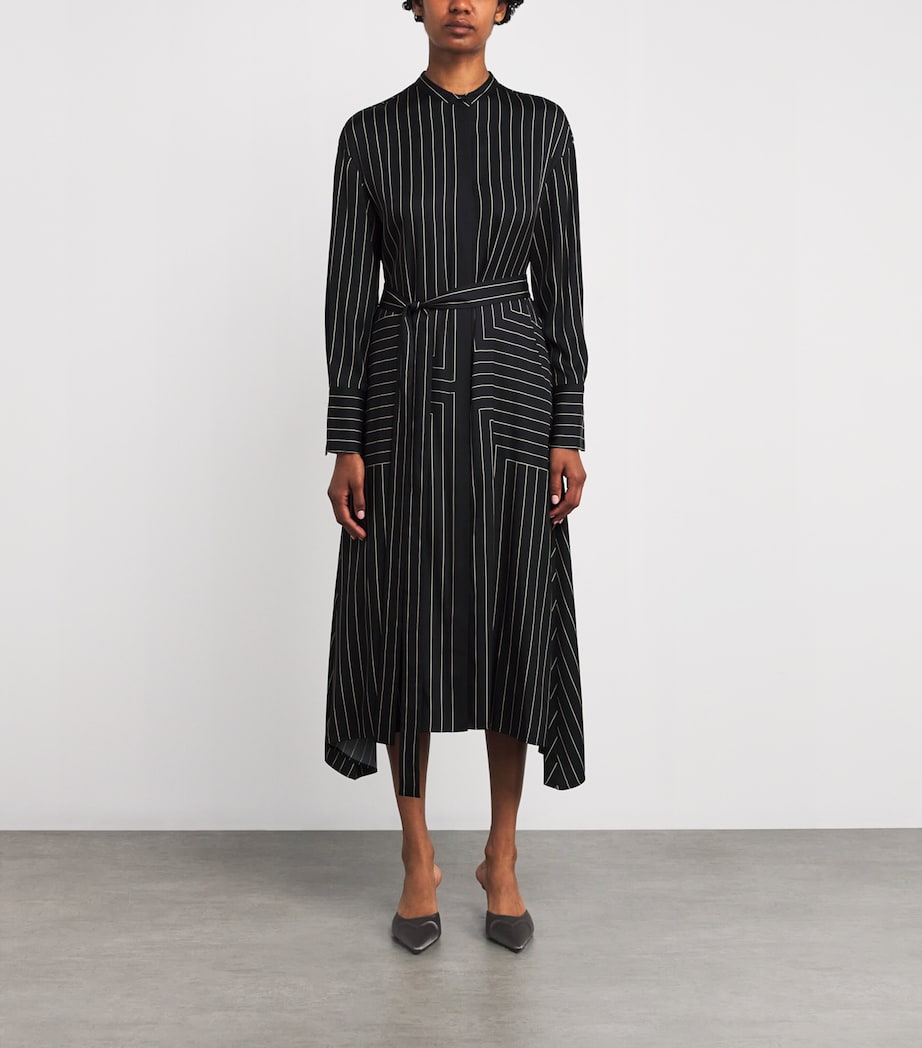 Geometric Print Orlanda Dress BLACK/AFFOGATO Image 3