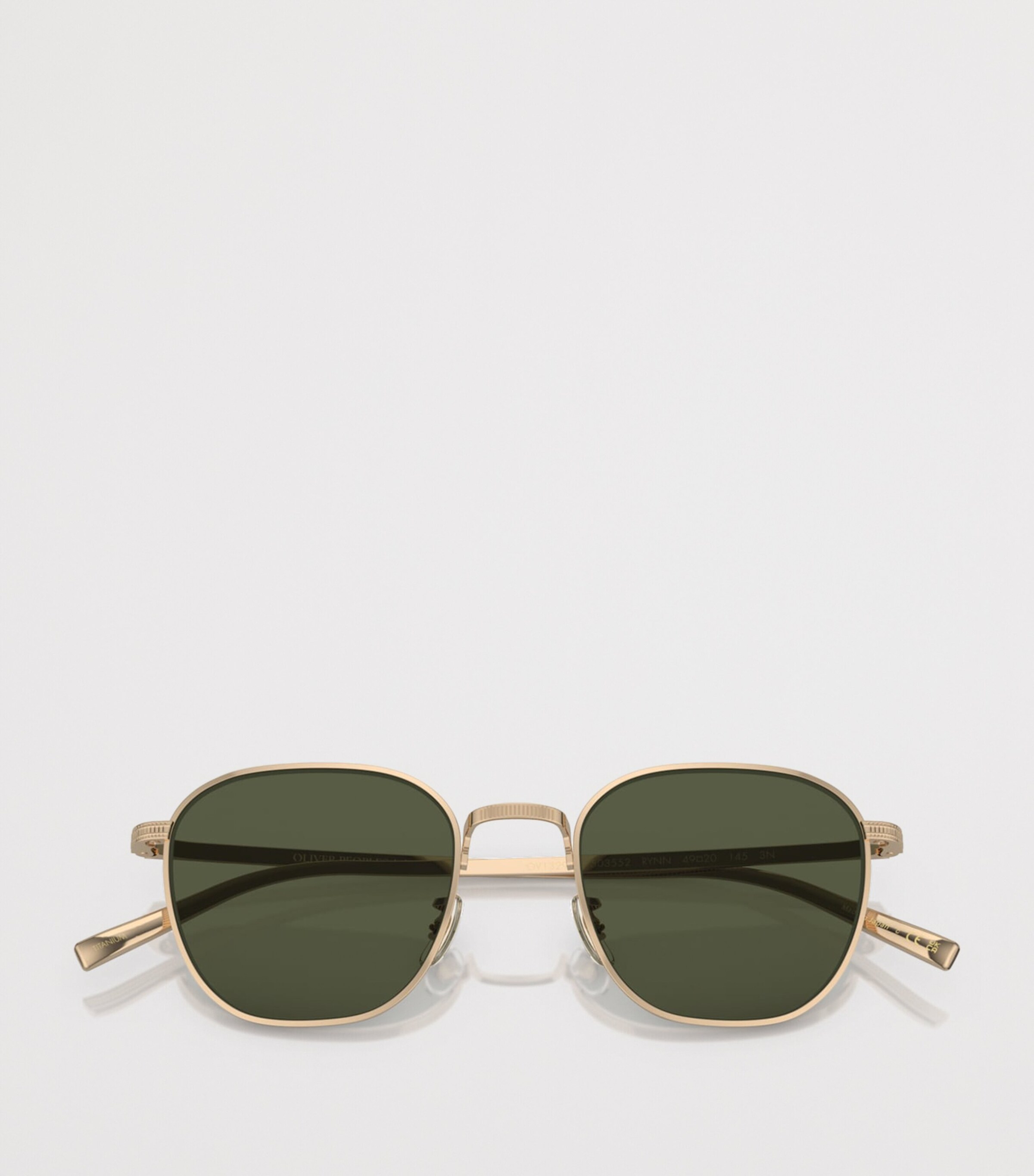 Oliver Peoples Titanium Rynn Square Sunglasses Image 5
