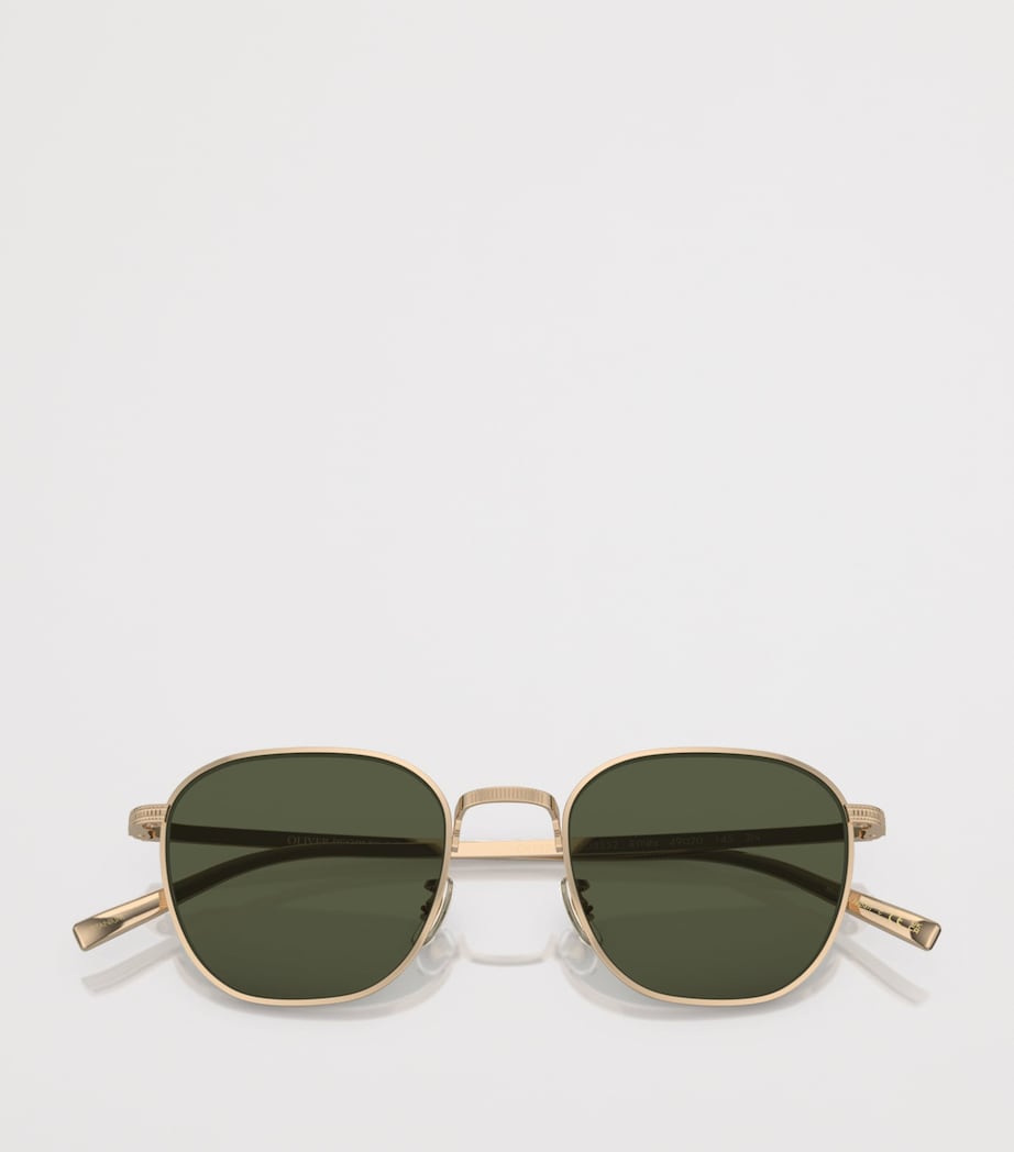 Oliver Peoples Titanium Rynn Square Sunglasses Image 5