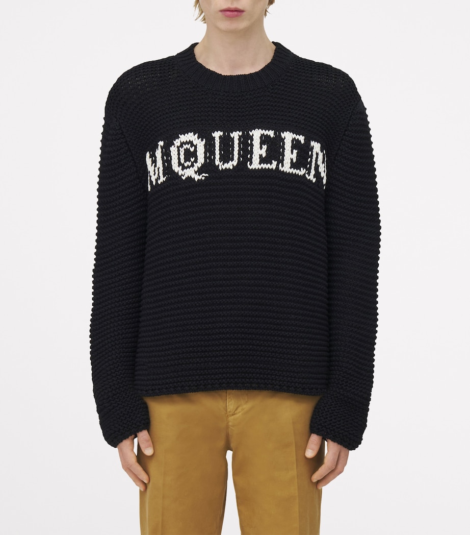 Cotton Logo Sweater 1080 Image 5