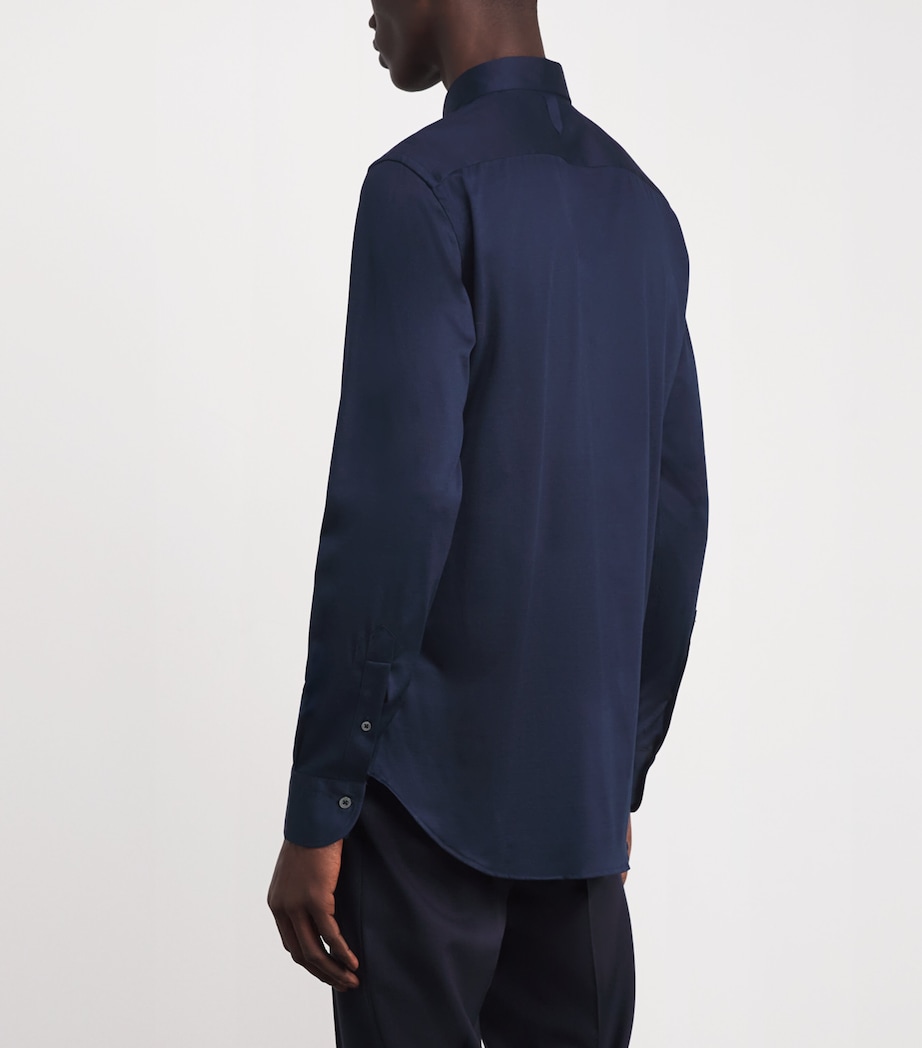 Cotton Cutaway Collar Shirt 301 Image 4