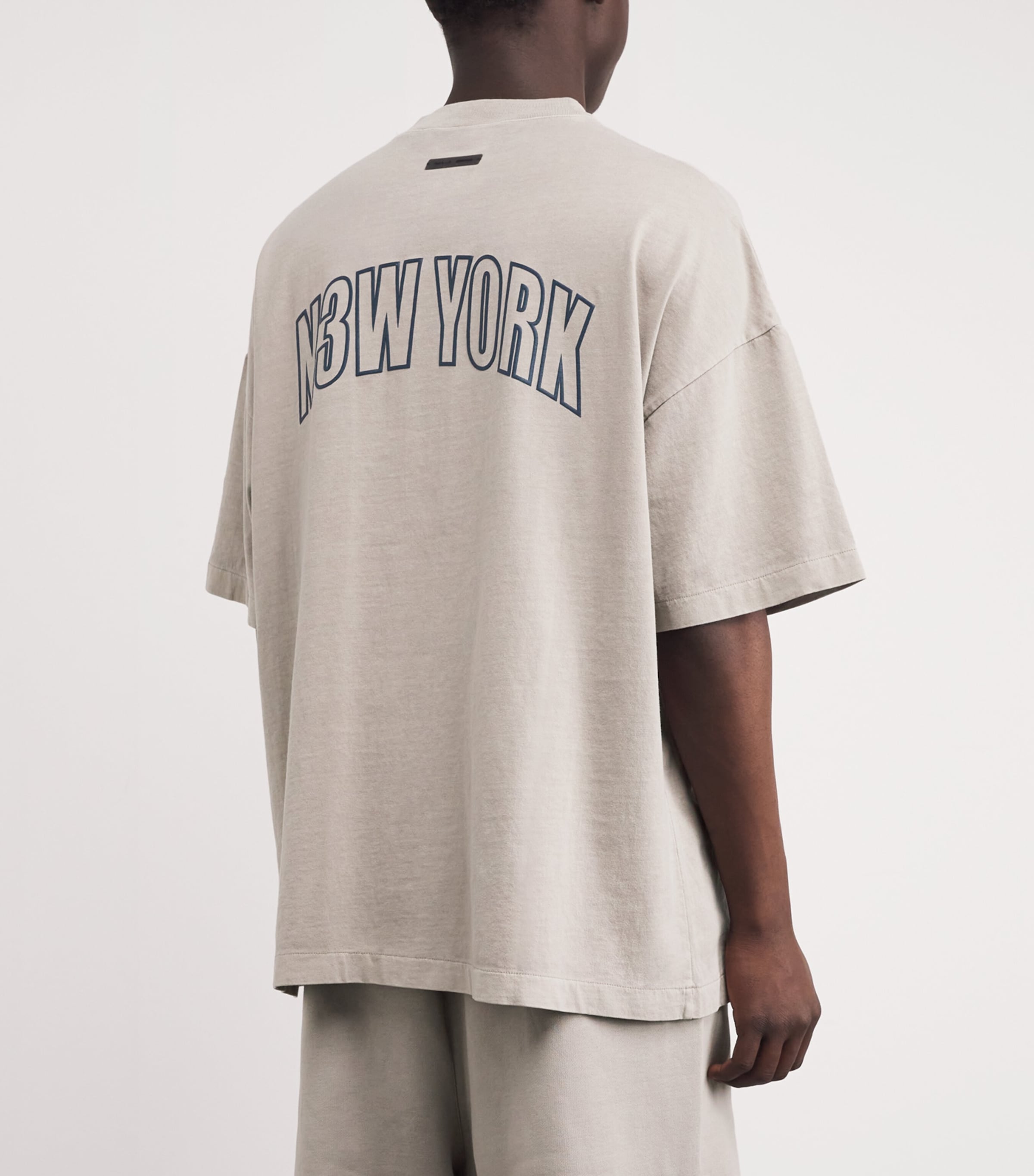 New York '90s T-Shirt SMOKE GREY Image 4