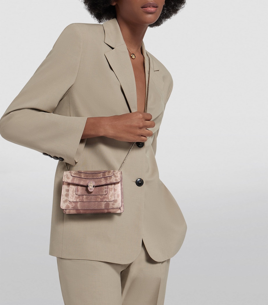 Mini Karung Serpenti Forever Cross-Body Bag BEIGE LIGHT Image 3