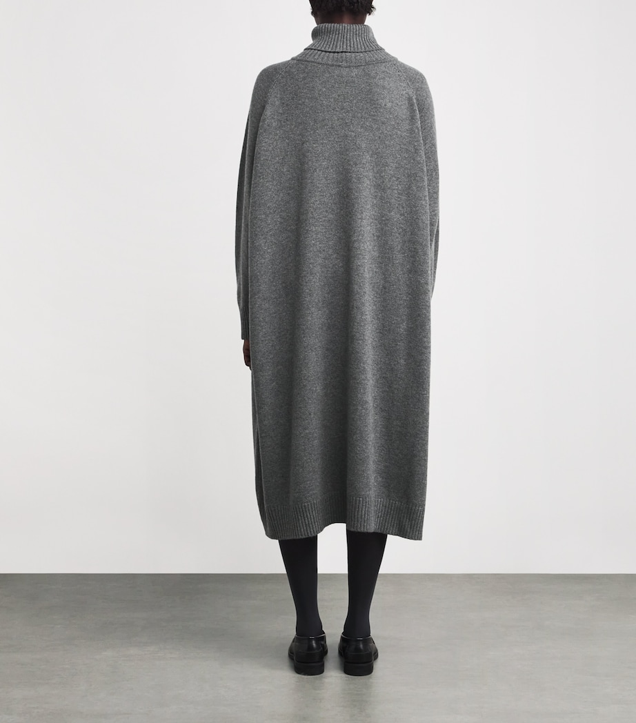 Cashmere Wide Rollneck Sweater Dress WINGREY Image 3
