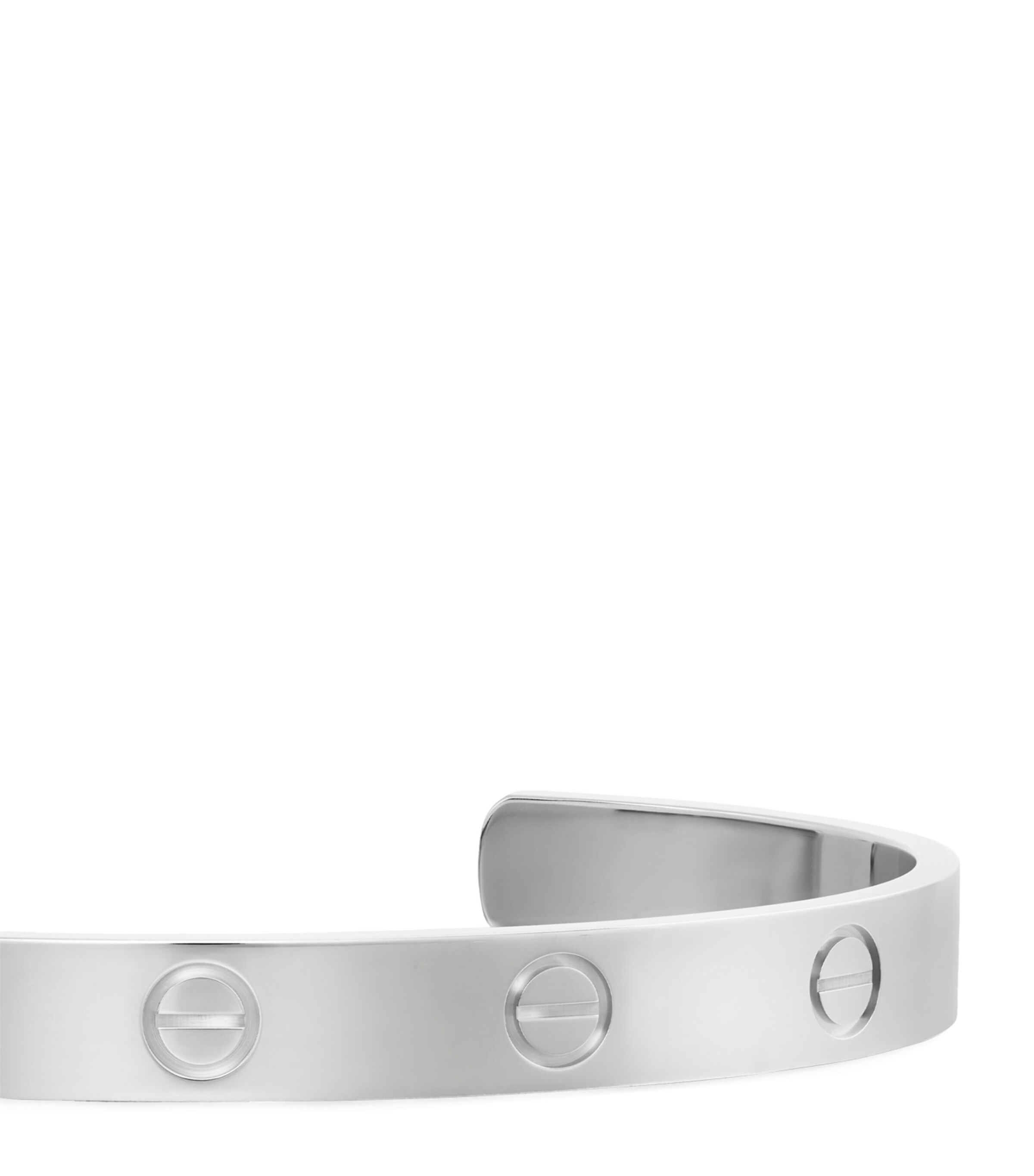 Cartier White Gold LOVE Bracelet White Gold Image 4