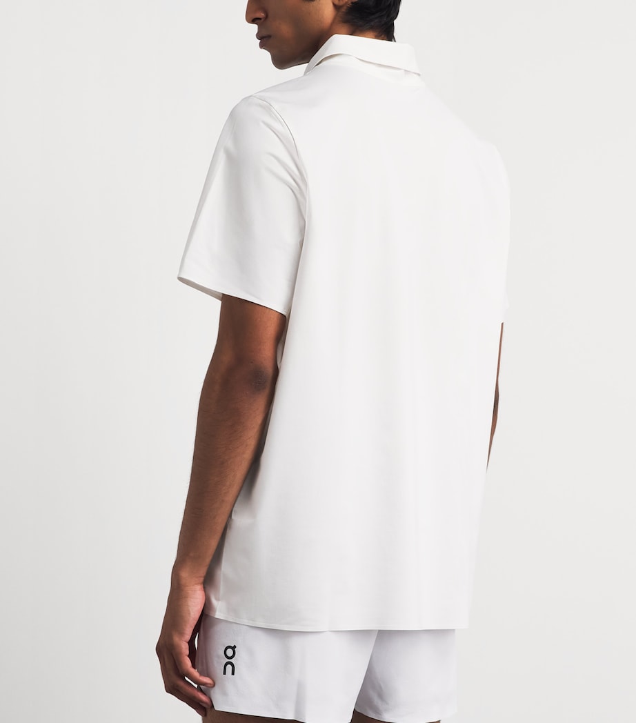 On Mens Court Polo Shirt White Image 5