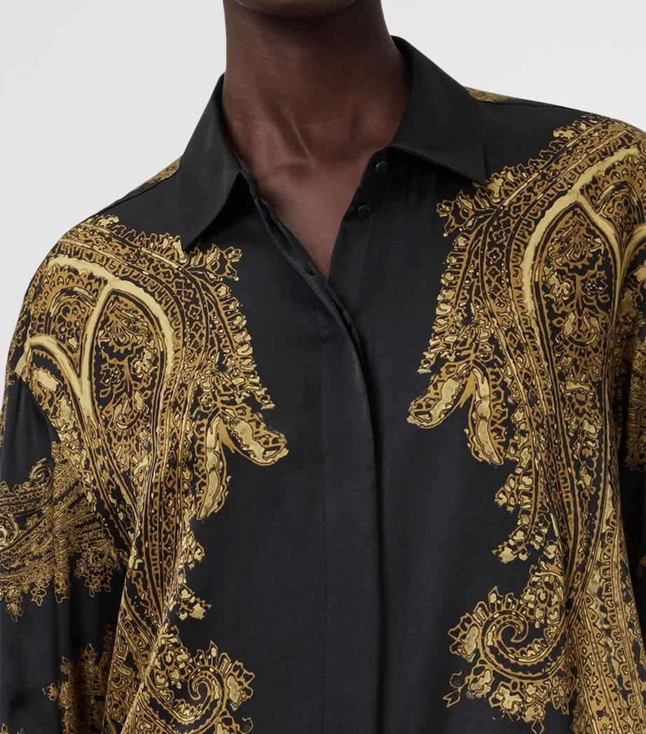 Printed Bernie Shirt ELLA BLACK Image 9