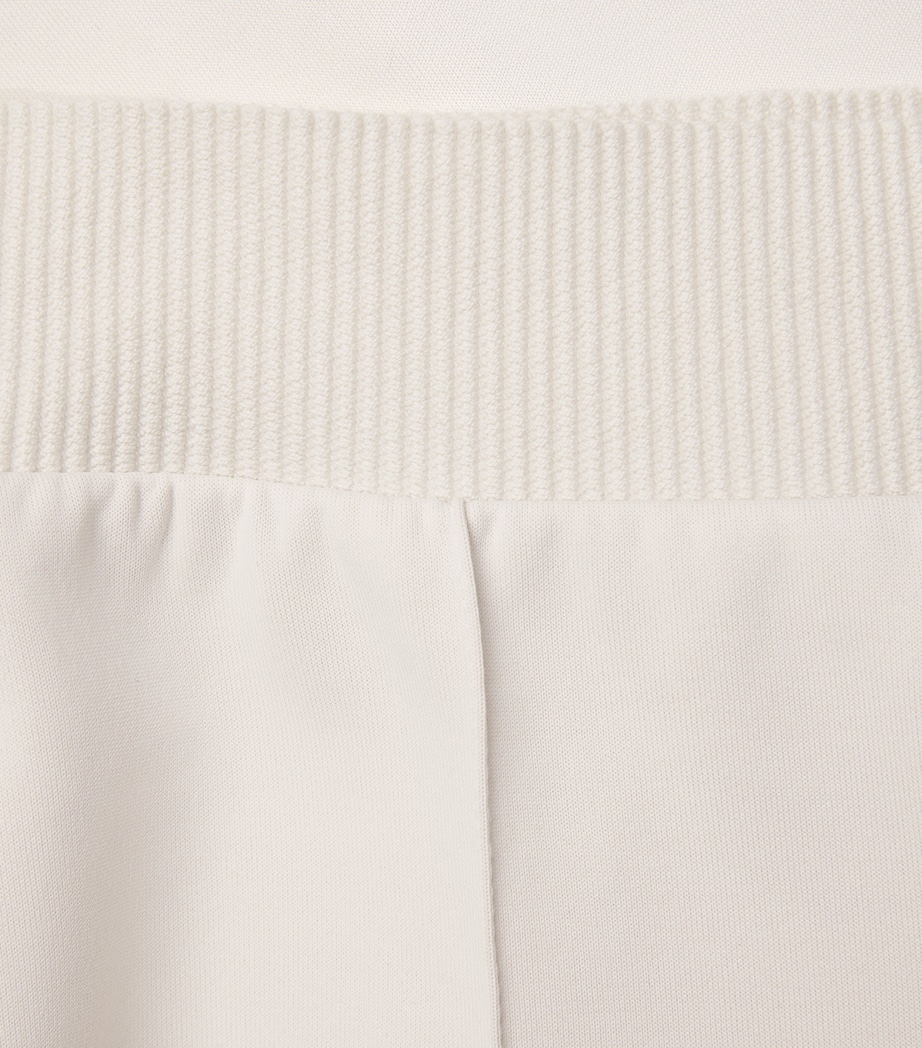 Agnona Womens Tessa Tailored Sweatpants White Agnona White Image 5