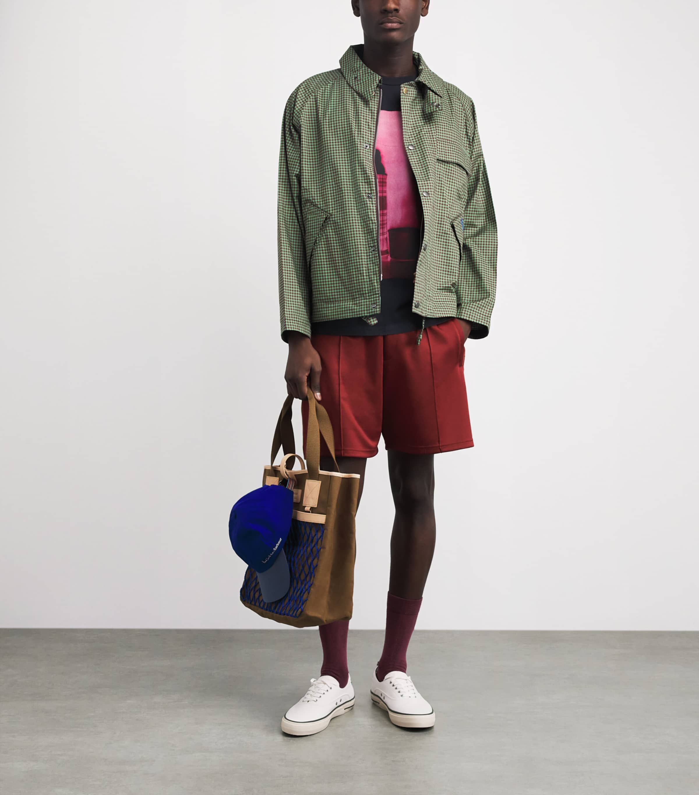 Barbour Green x Paul Smith Check Transport Casual Jacket | Harrods US