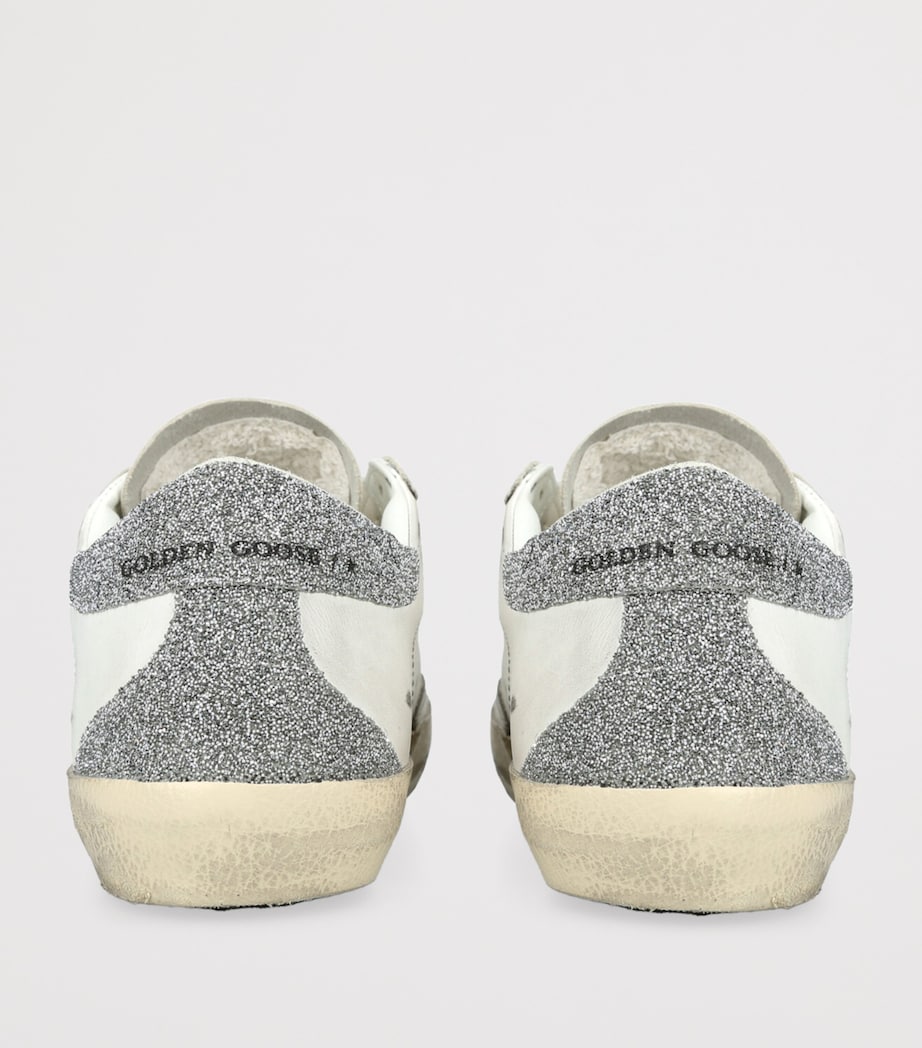 Golden Goose Leather Super-Star Sneakers White/oth Image 2
