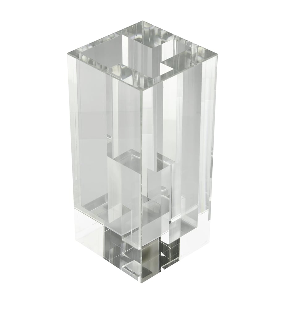 Glass Perspectives Vase CLEAR Image 4