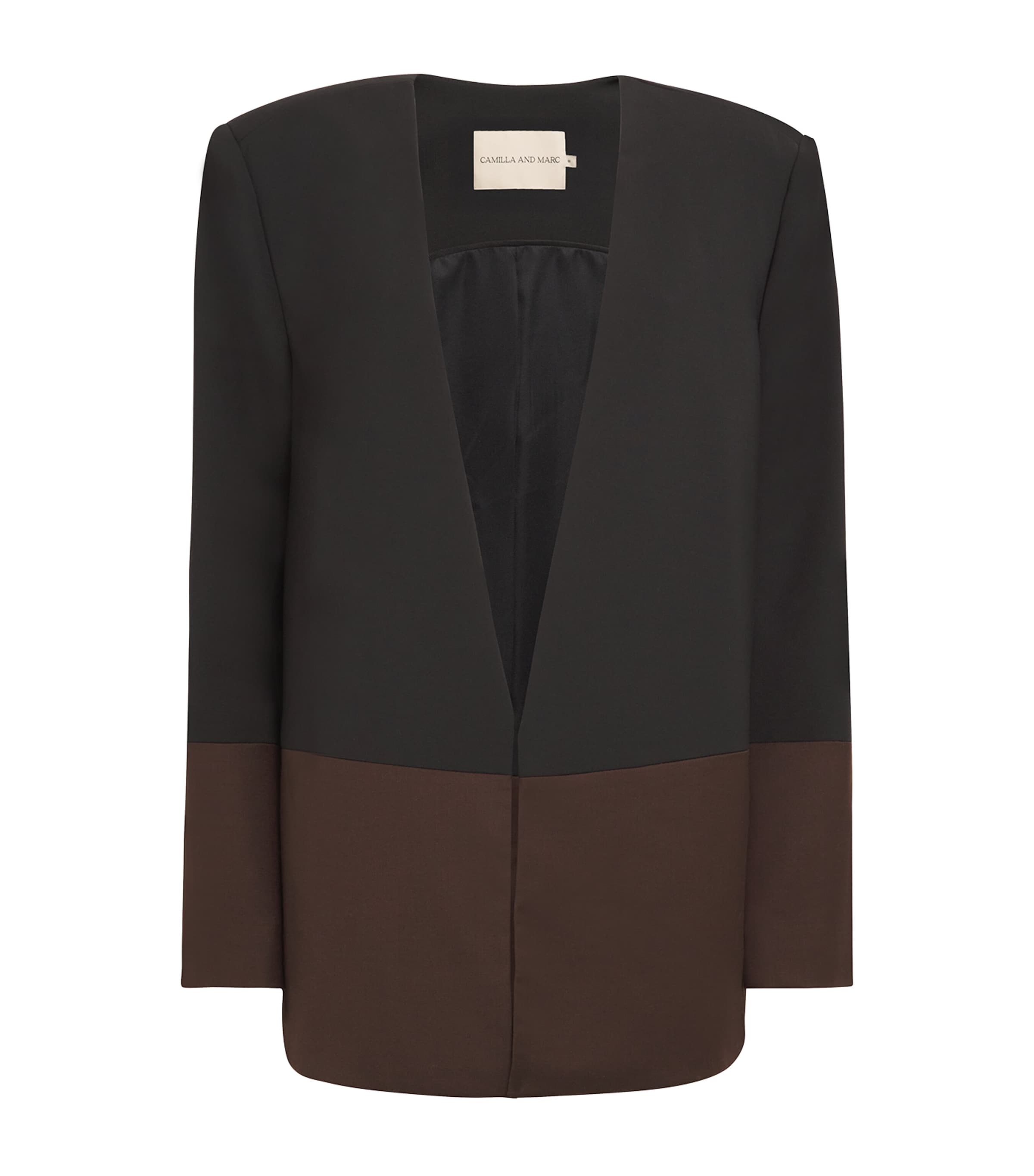 Camilla And Marc Oversized Two-tone Vault Blazer