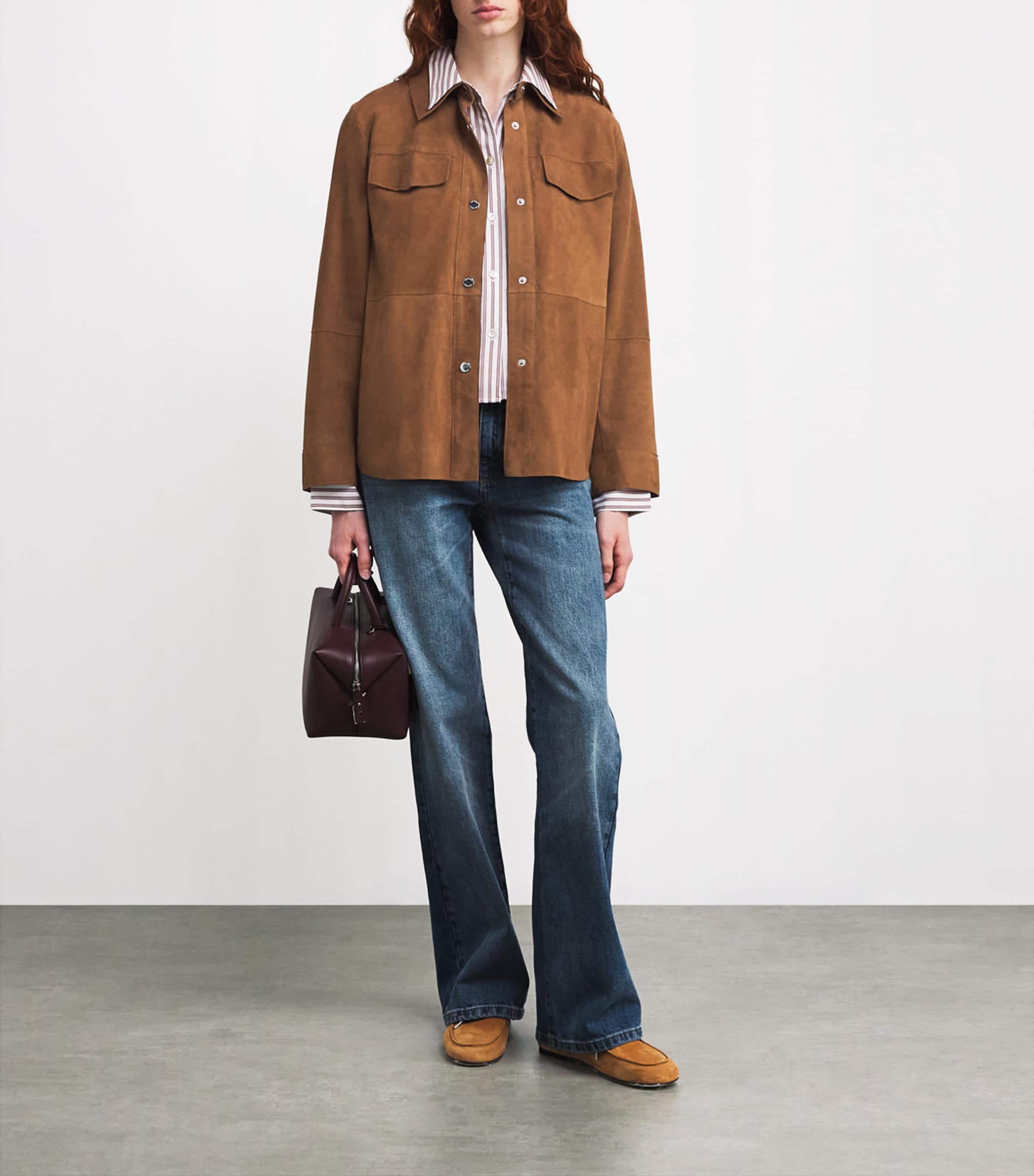 MAX&Co. Suede Jacket | Harrods US
