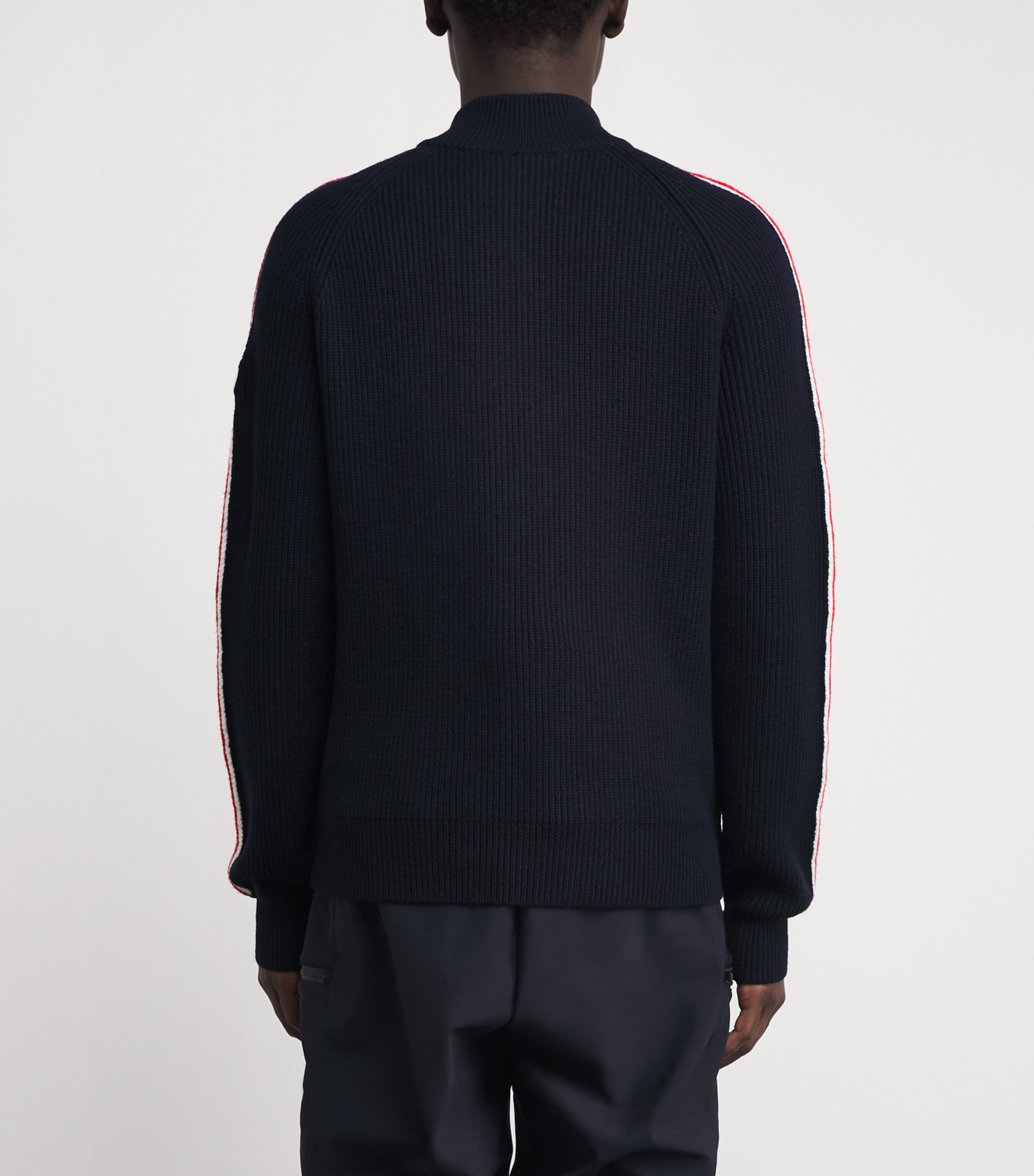 Merino Wool Dorianau Sweater 6109 MARIN/NEIGE Image 4