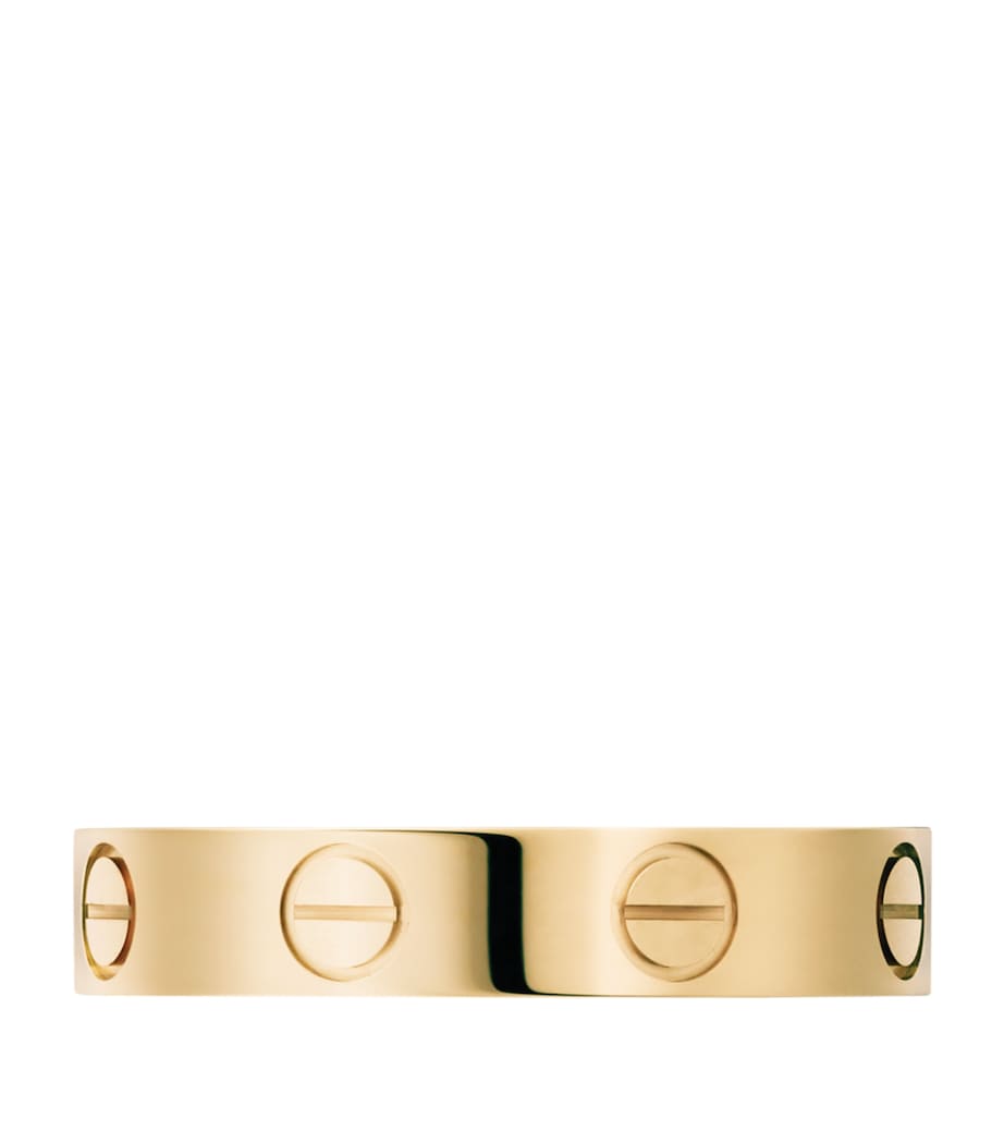 Yellow Gold LOVE Wedding Band NO COLOUR Image 6
