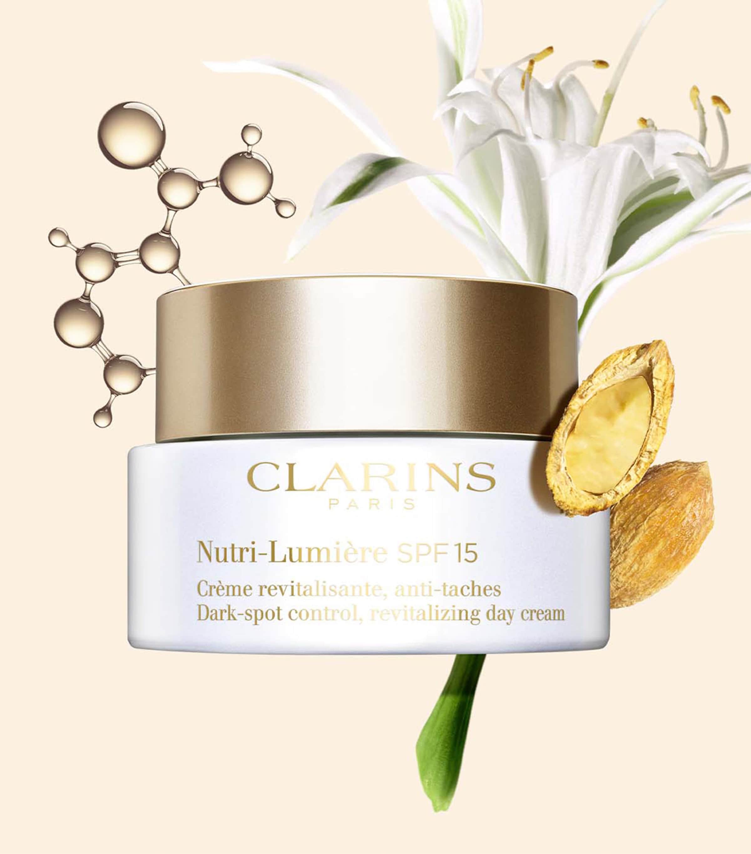 Clarins Nutri-Lumière SPF15 Revitalizing Day Cream (50ml) Image 2