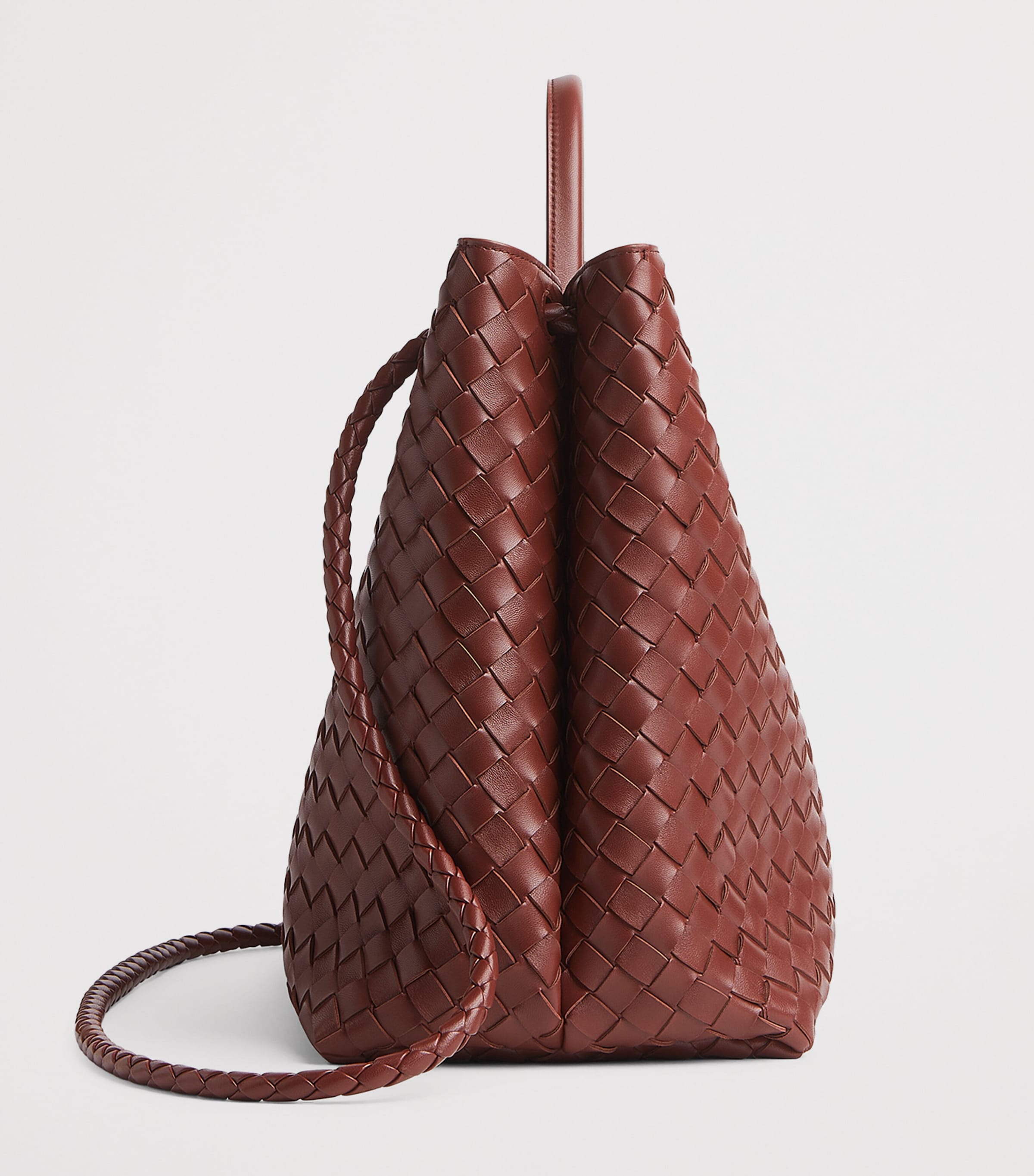 Large Lambskin Andiamo Shoulder Bag 2507 Image 3