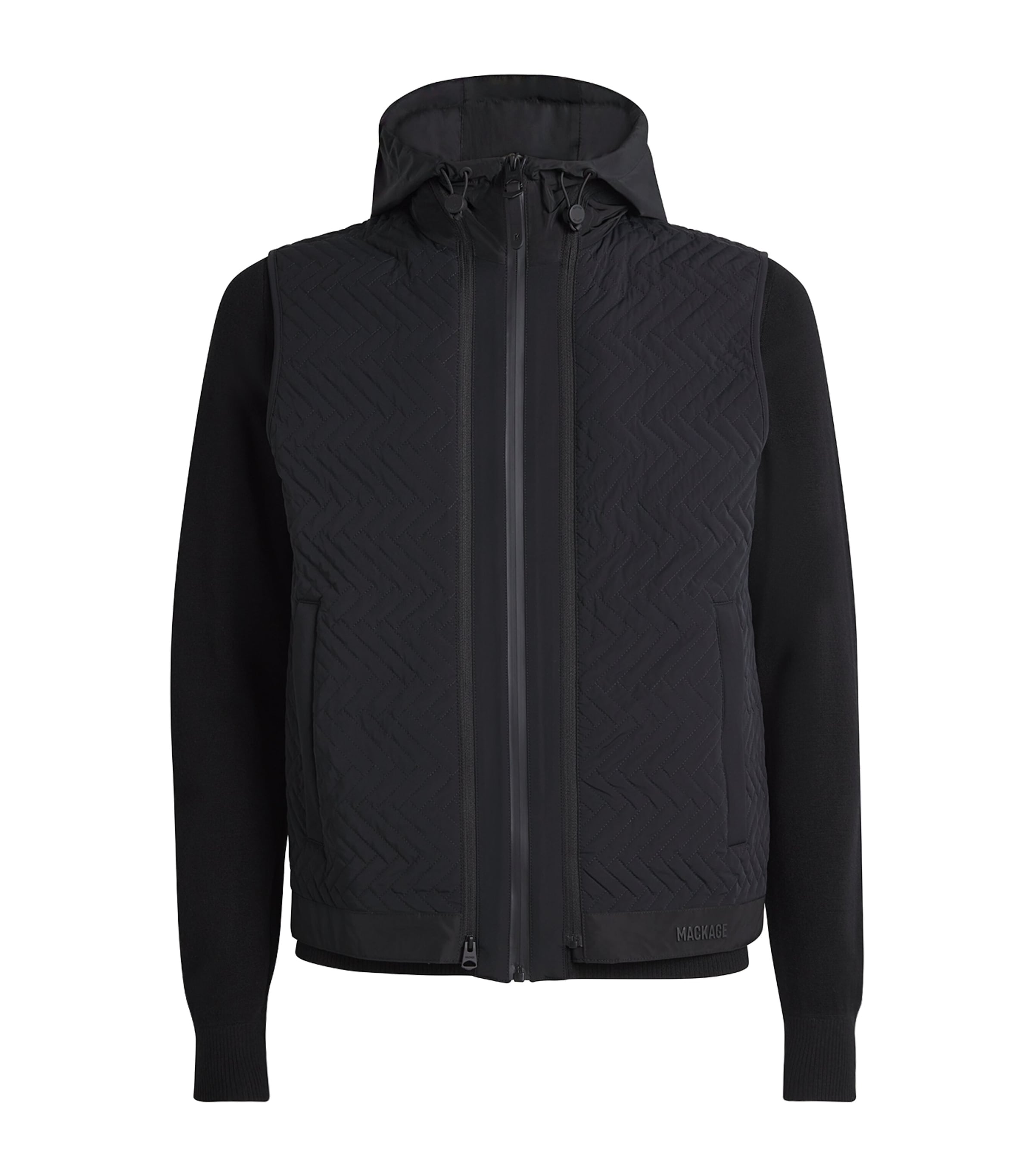 Down Quilted 3-in-1 Barret Jacket BLACK Image 1