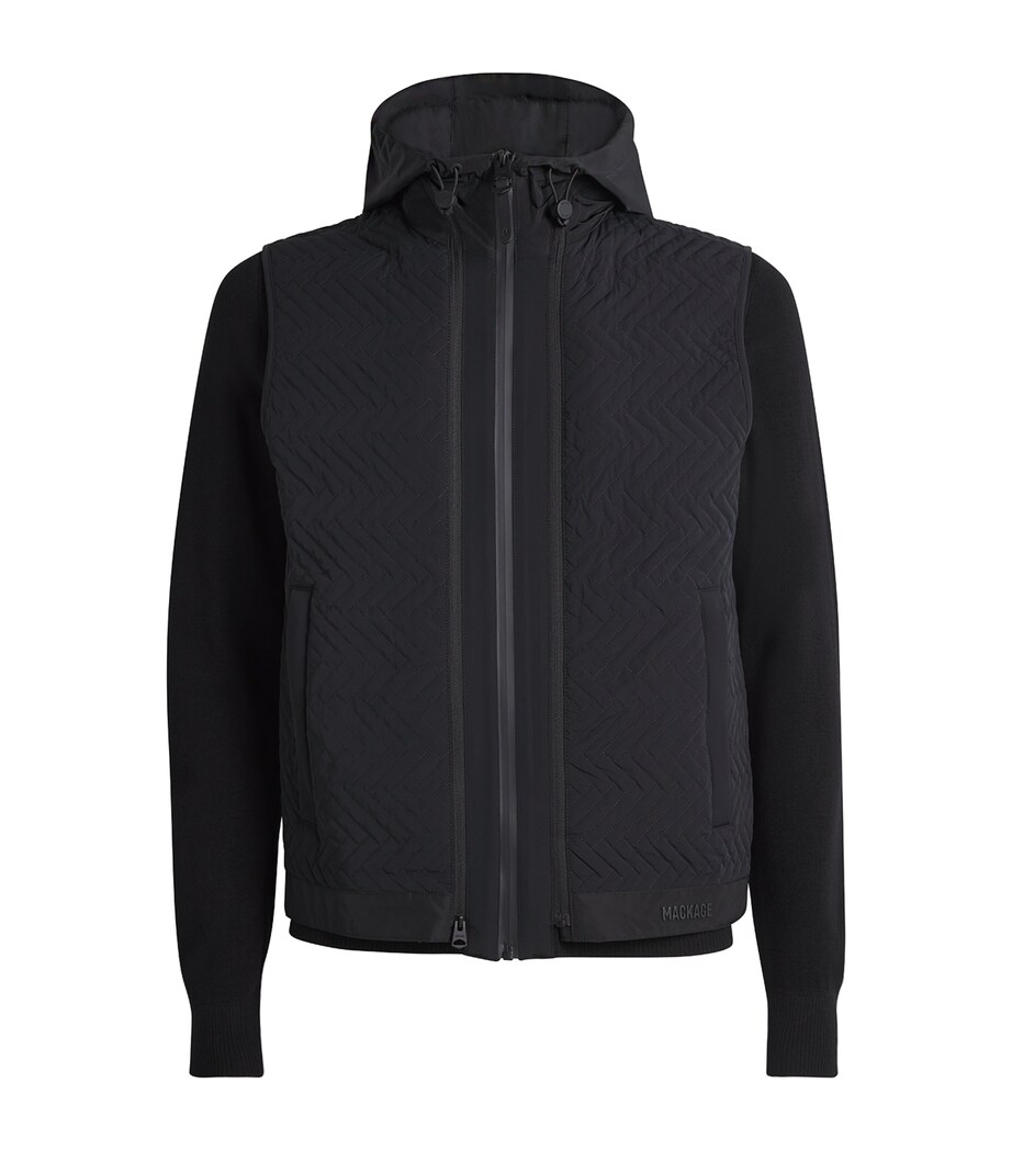 Down Quilted 3-in-1 Barret Jacket BLACK Image 1