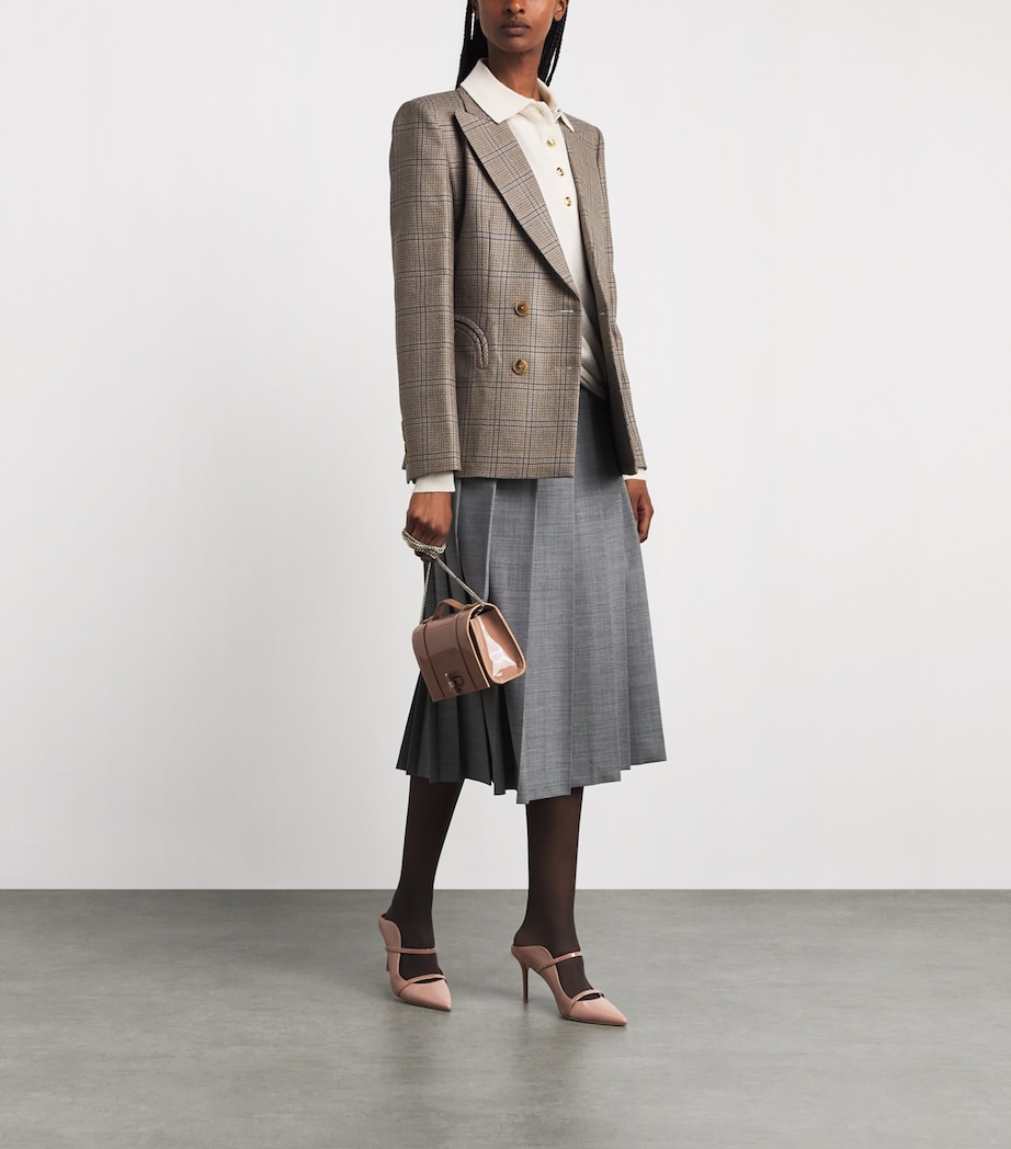 Malone Souliers Leather Maureen Mules 85 Dove Image 4