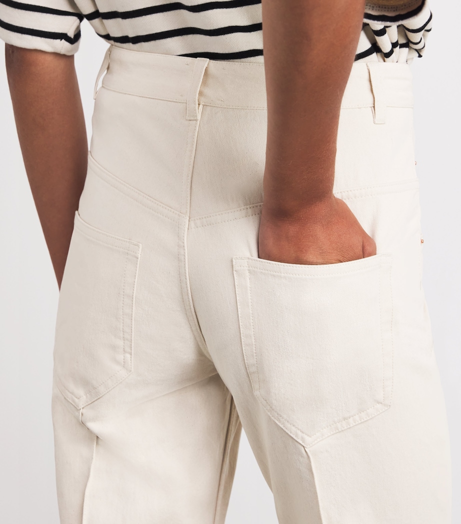 Lirokae Straight Jeans 23EC ECRU Image 6