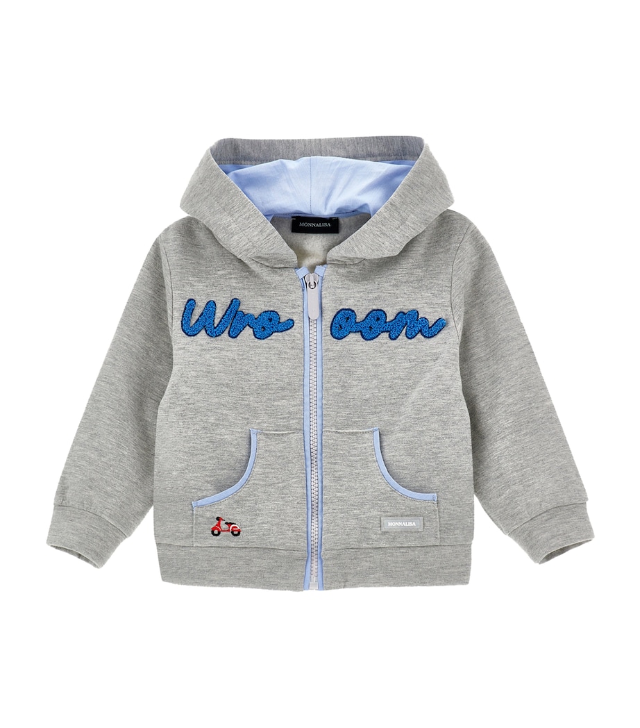 Scooter Hoodie (6-24 Months) GRIGIOMELANGE CHIARO Image 1