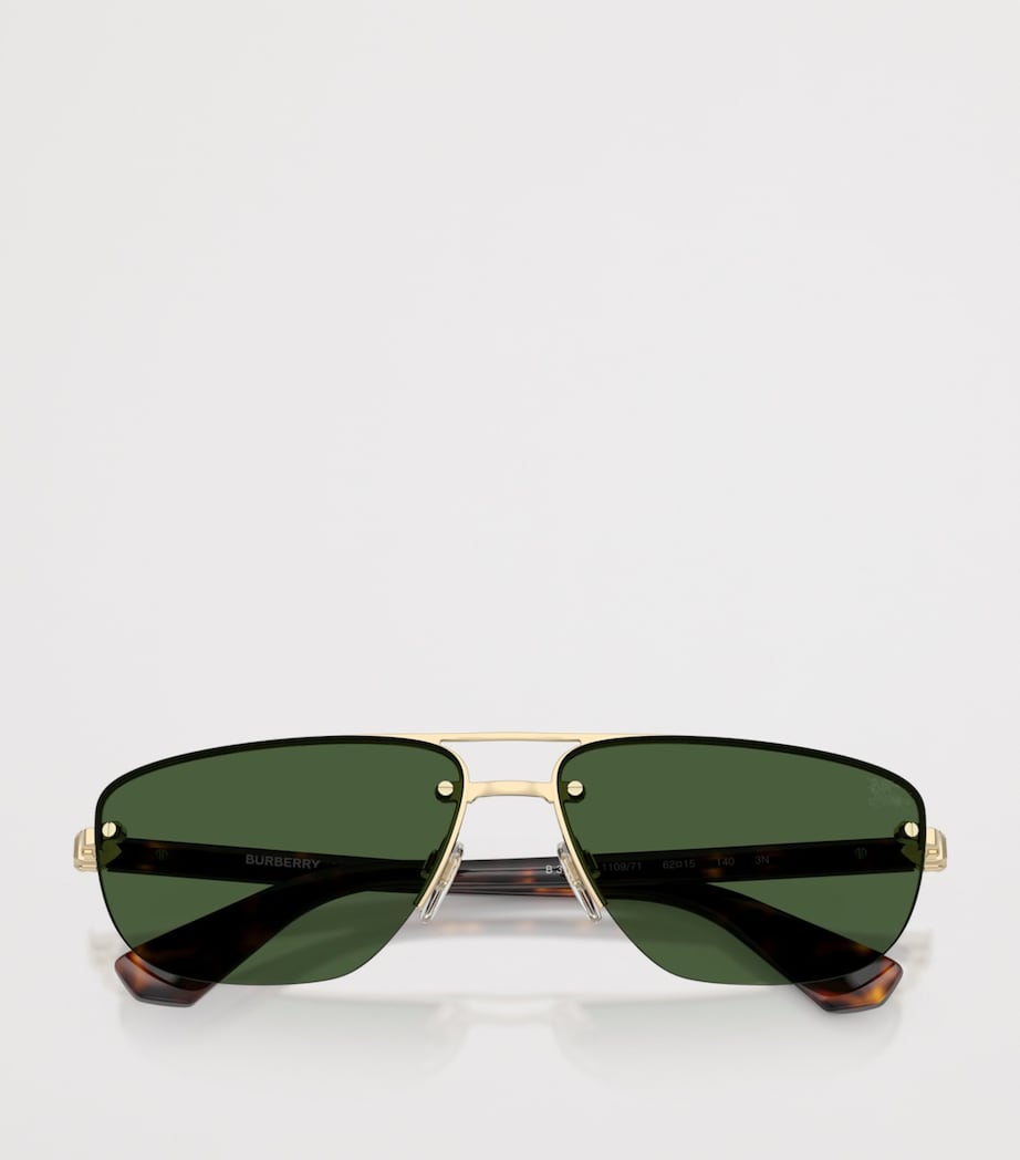 Burberry Metal Irregular Sunglasses Image 5
