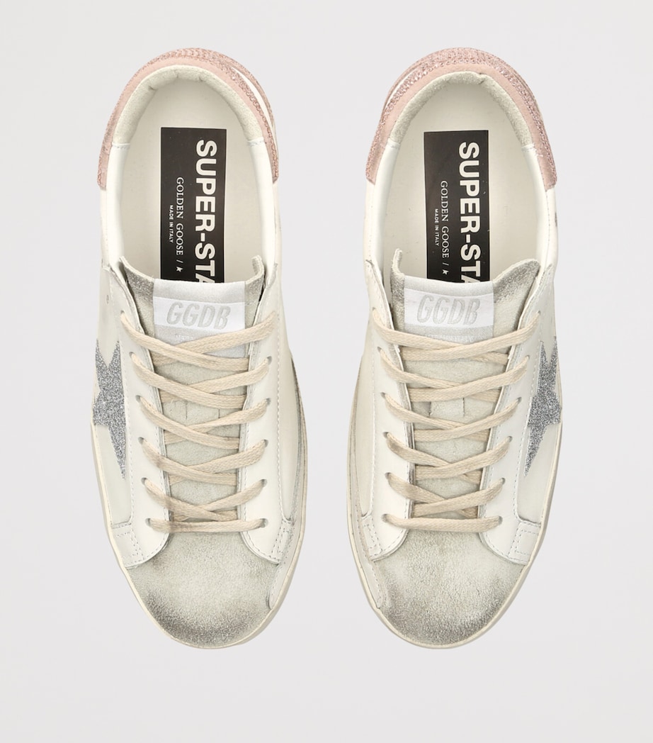 Leather Superstar Sneakers WHITE/COMB Image 4