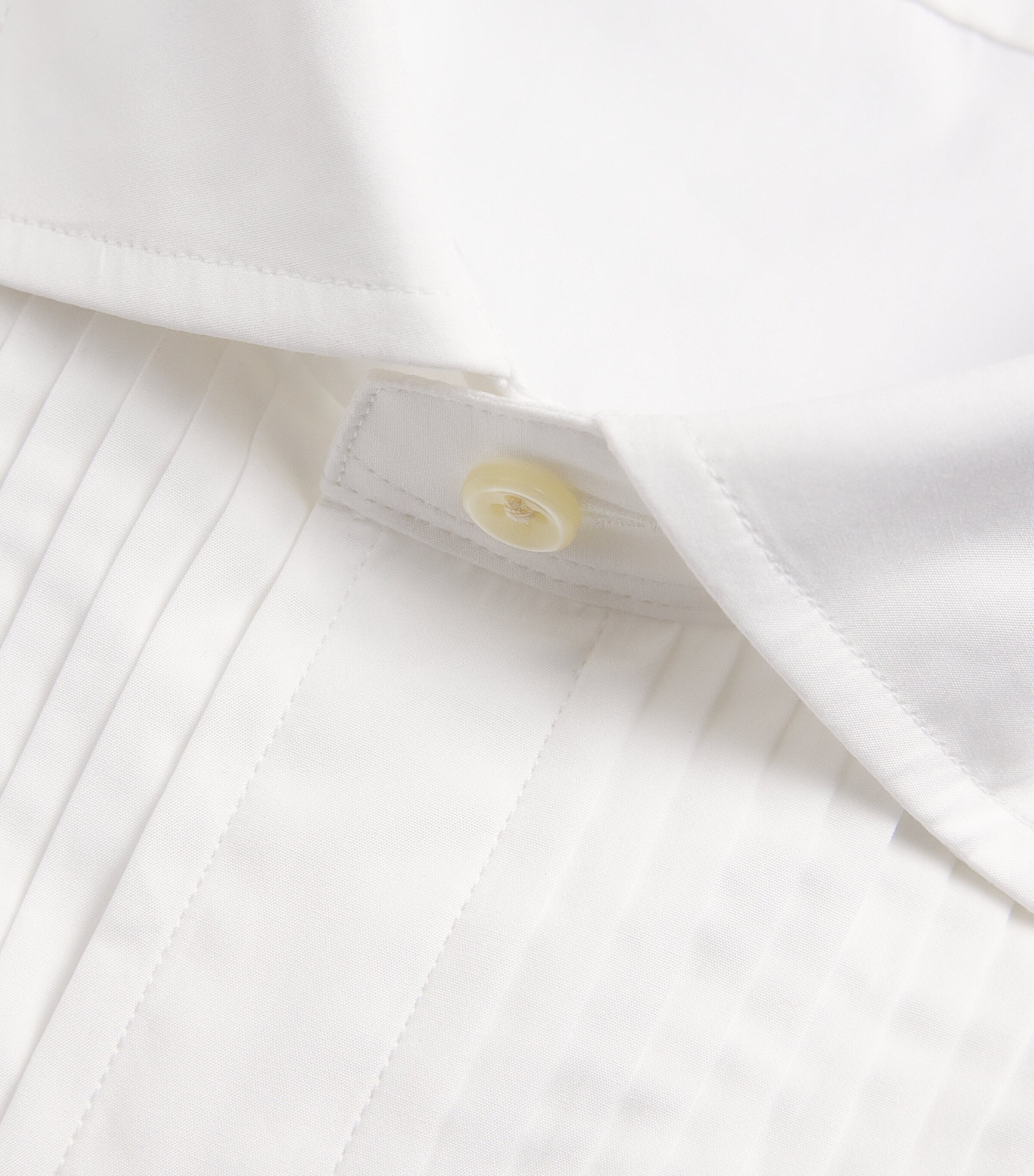 Cotton Custom Fit Dress Shirt WHITE Image 5