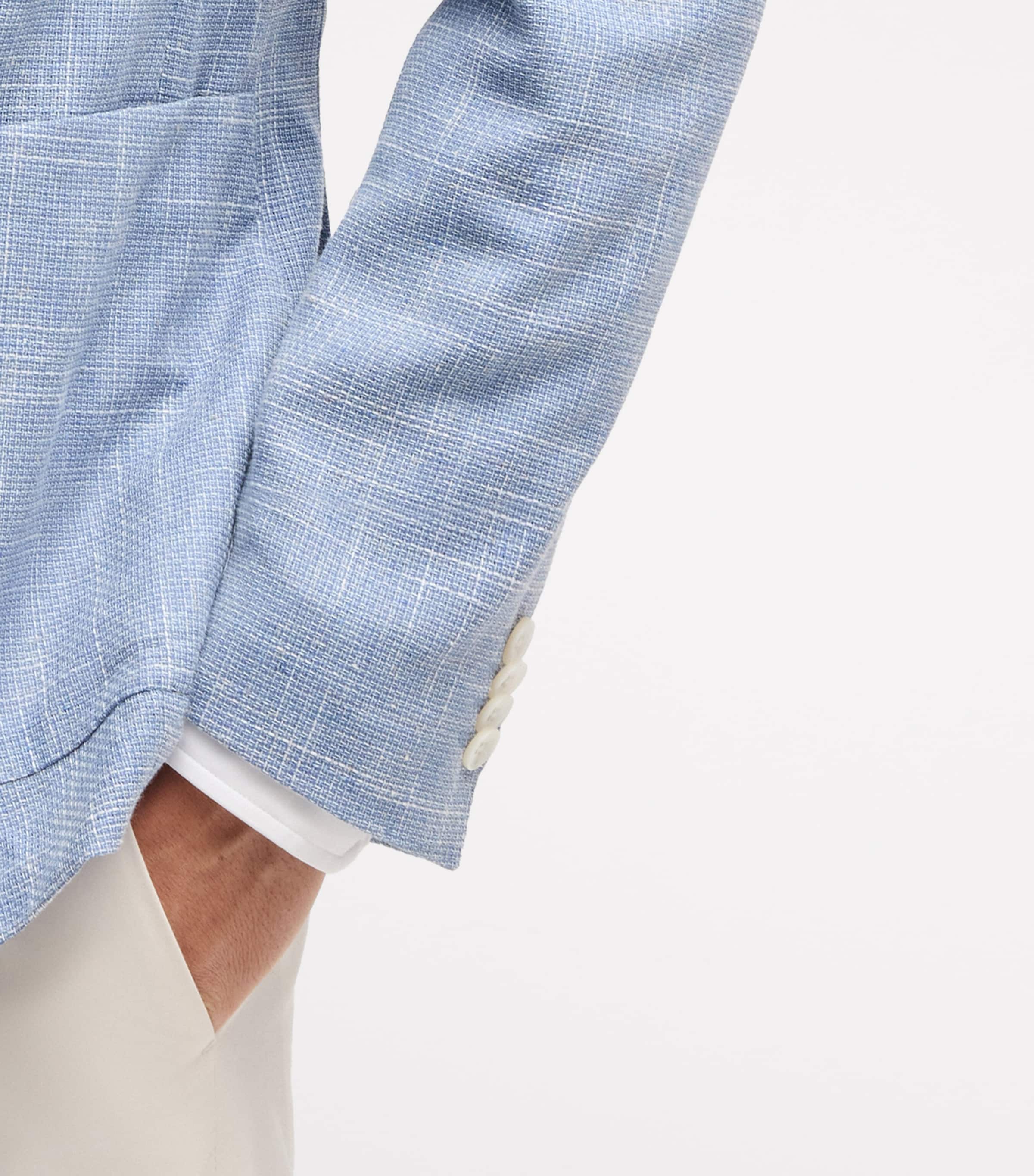 Check Slim Blazer 454 Image 4