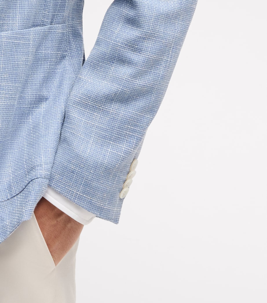 Check Slim Blazer 454 Image 4