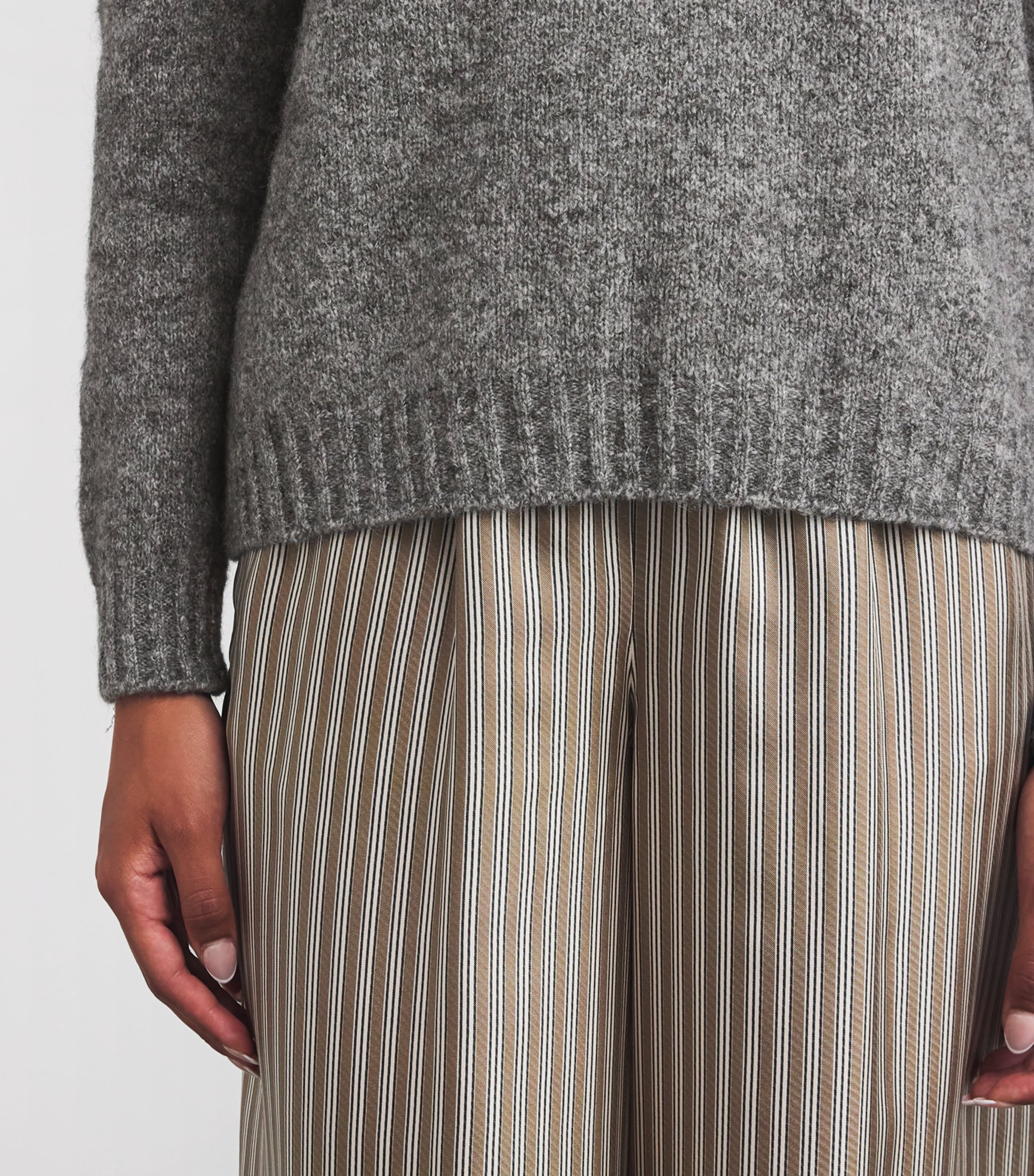 Marled Sweater MEDIUM GREY Image 6