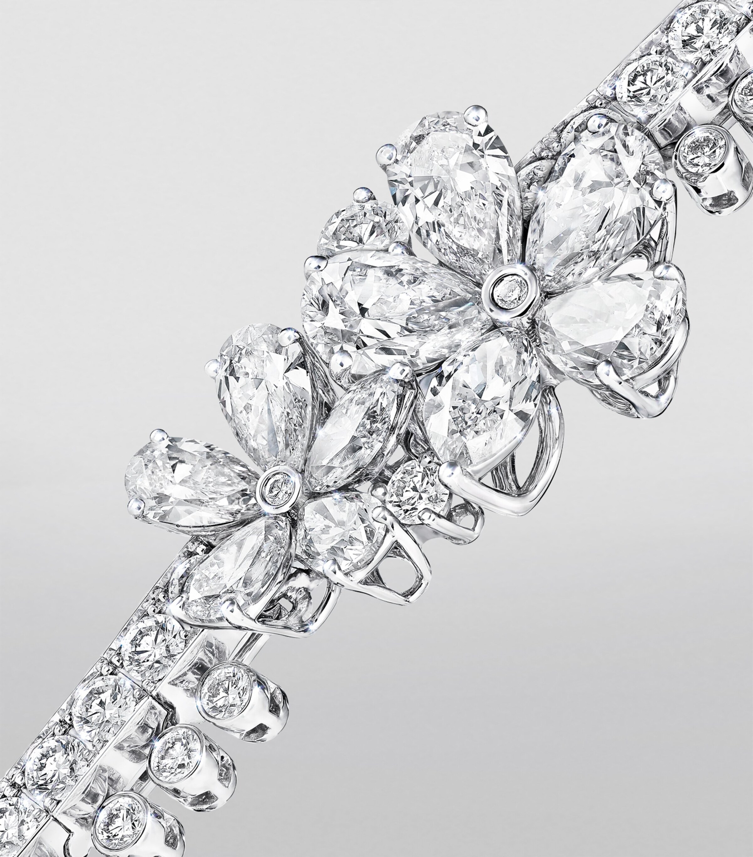 Graff White Gold and Diamond Carissa Bracelet White Gold Image 4