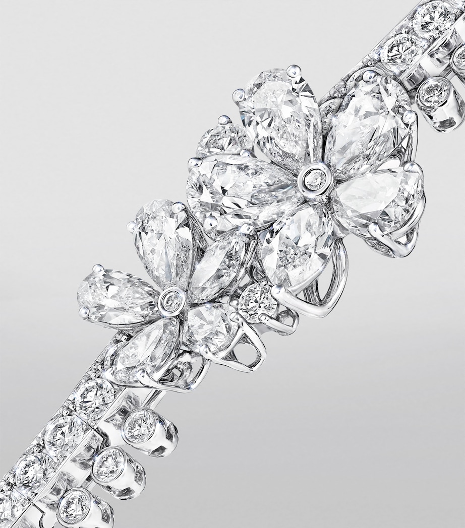 Graff White Gold and Diamond Carissa Bracelet White Gold Image 4