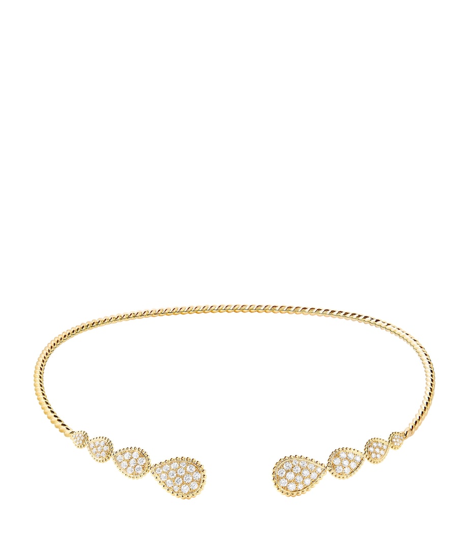Yellow Gold and Diamond Serpent Bohème Choker YELLOW Image 1