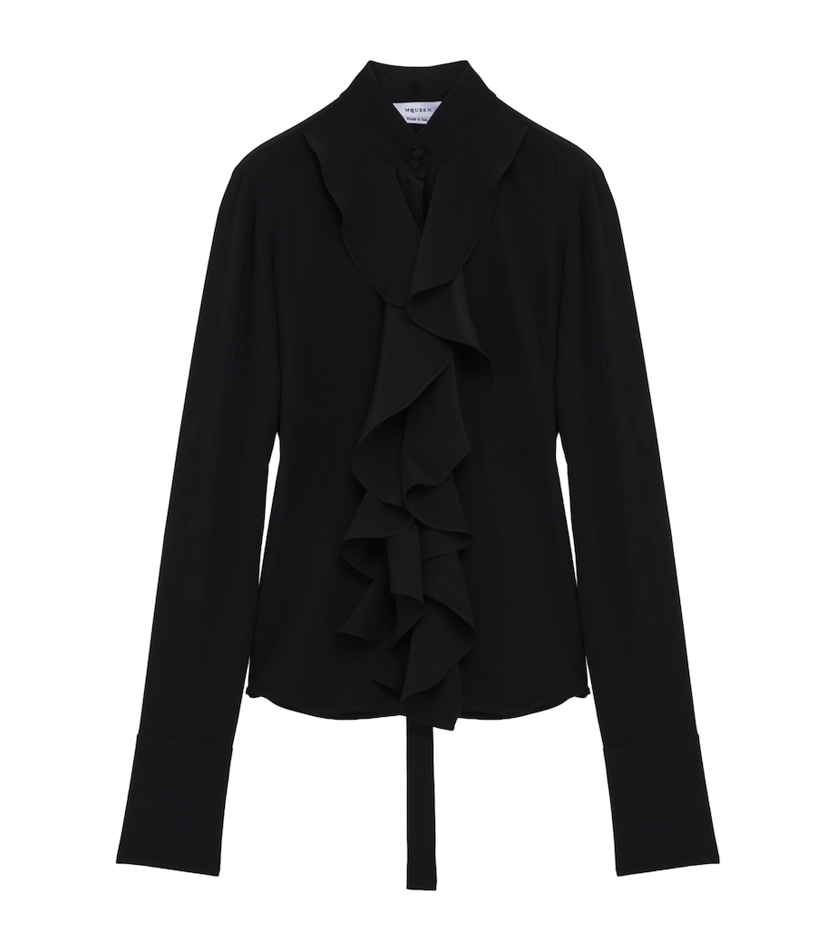 Cotton Ruffled Shirt 1000 Image 1