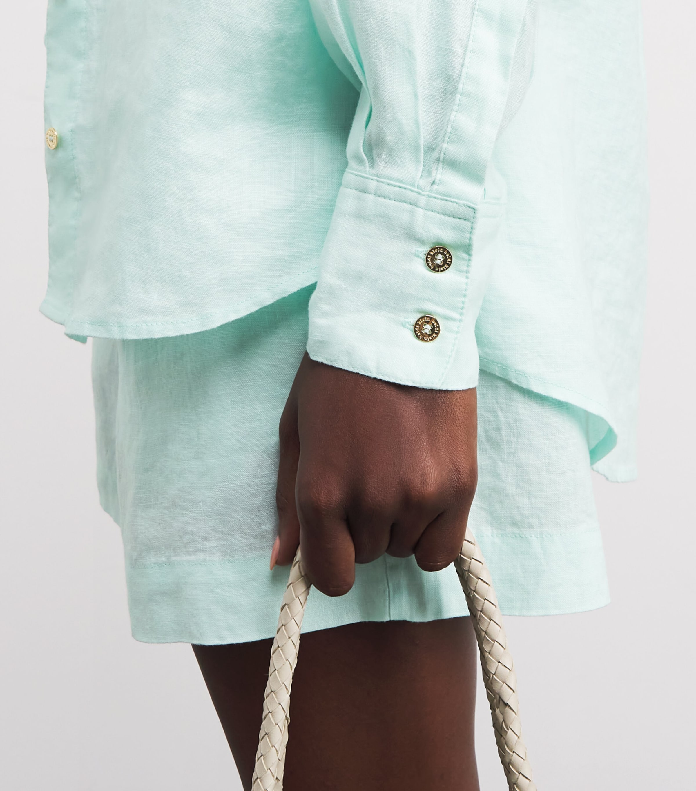 Linen Corfu Shirt MNT-MNT/LINEN Image 5