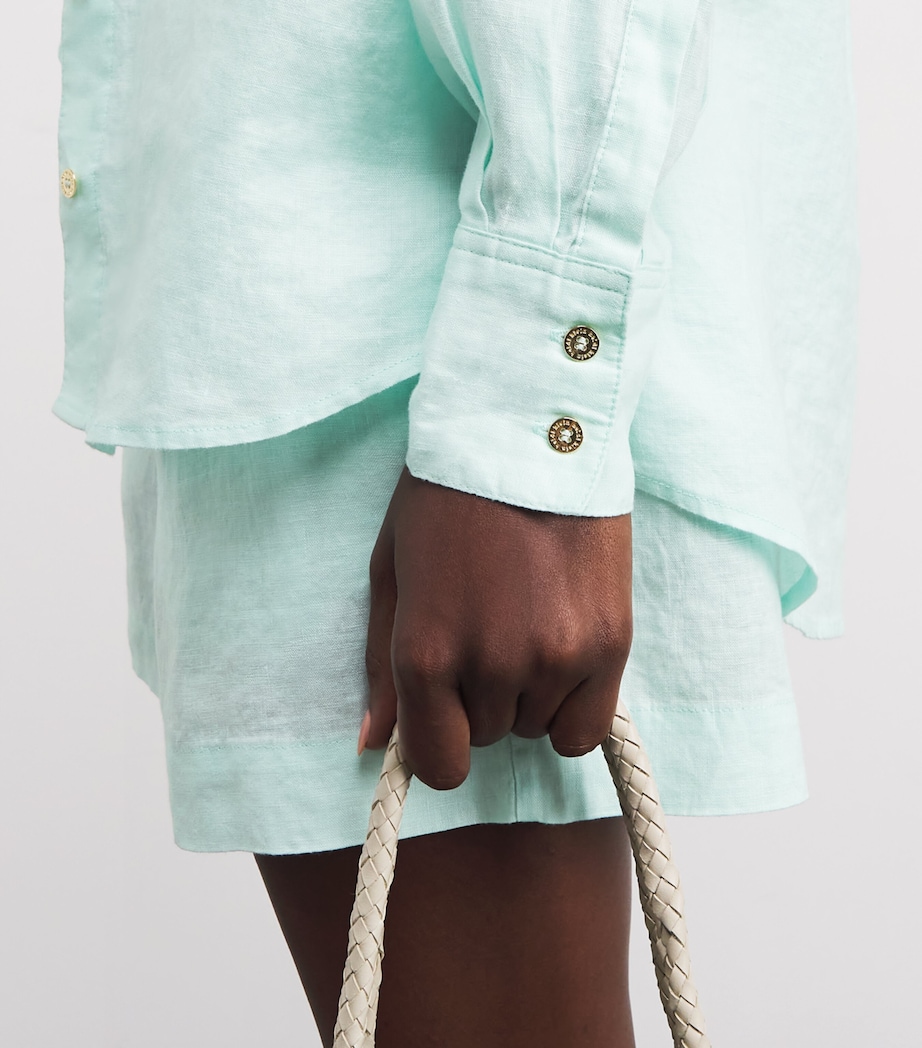 Linen Corfu Shirt MNT-MNT/LINEN Image 5