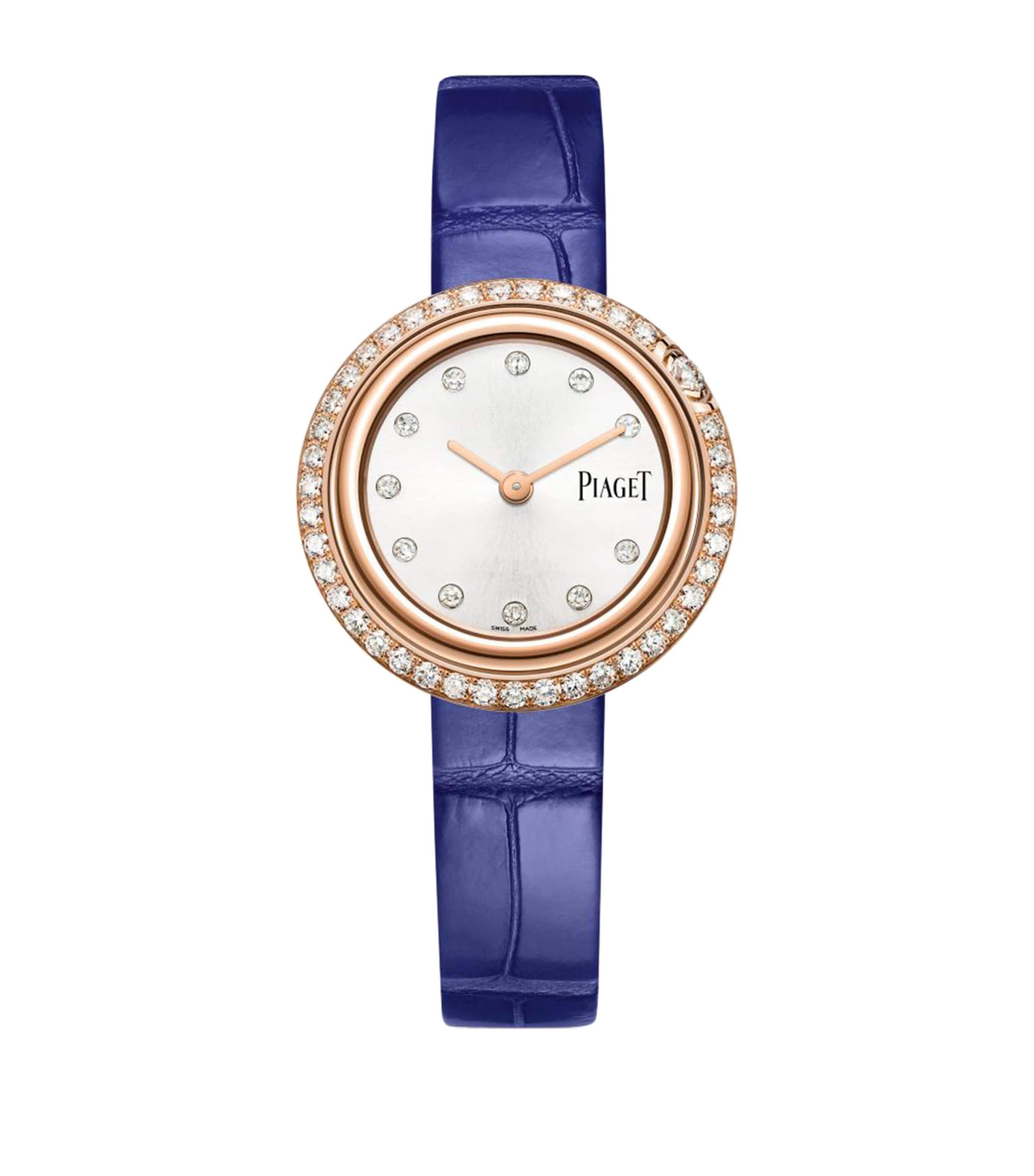Piaget Rose Gold And Diamond Possession Watch In Grey
